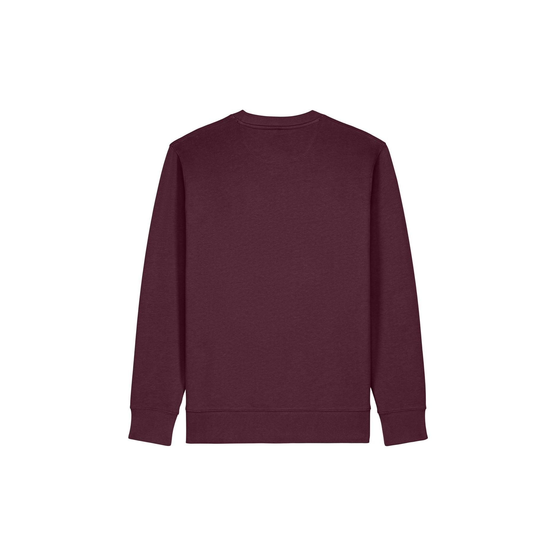 Bluză cu guler rotund Unisex Changer 2.0 Deep Plum L