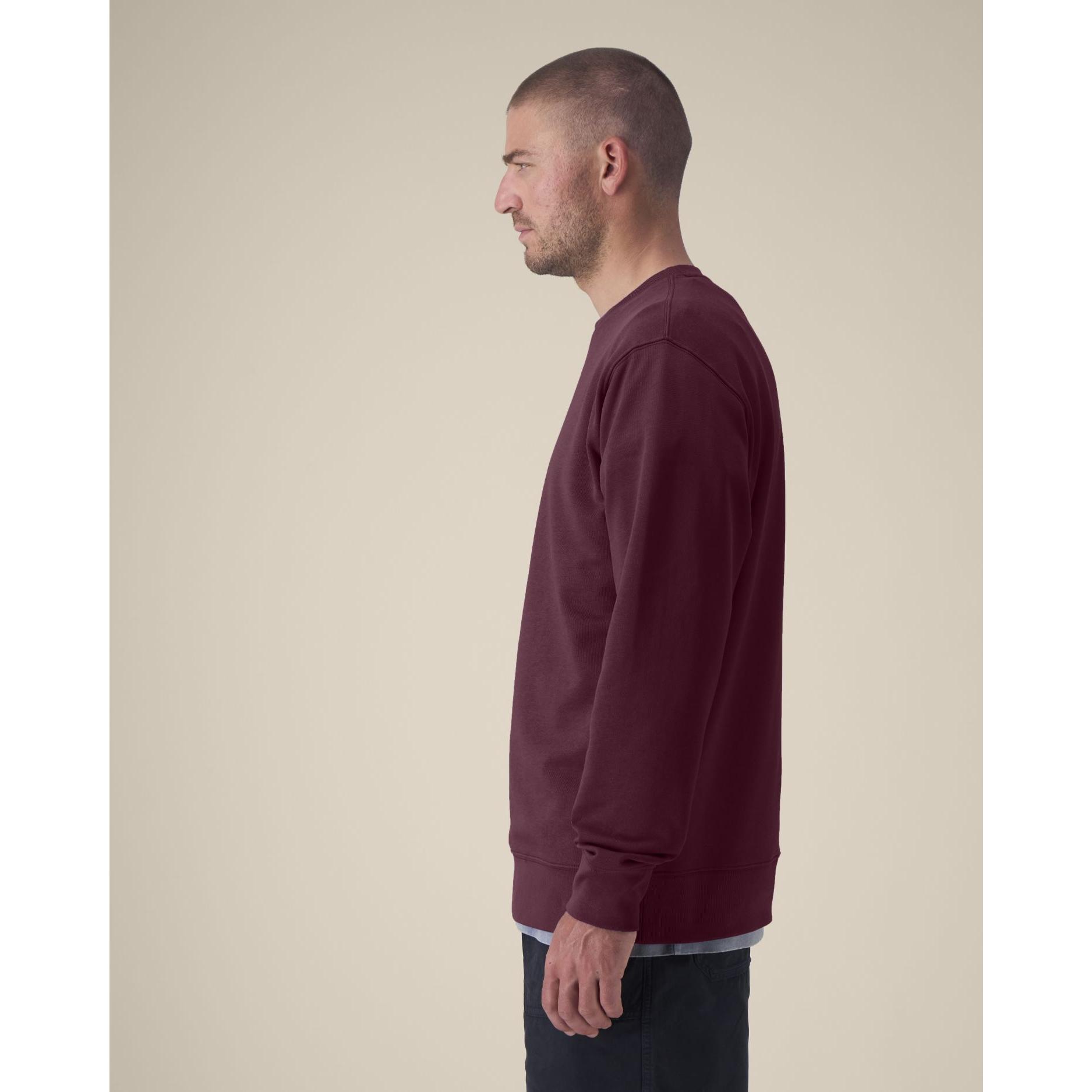 Bluză cu guler rotund Unisex Changer 2.0 Deep Plum L