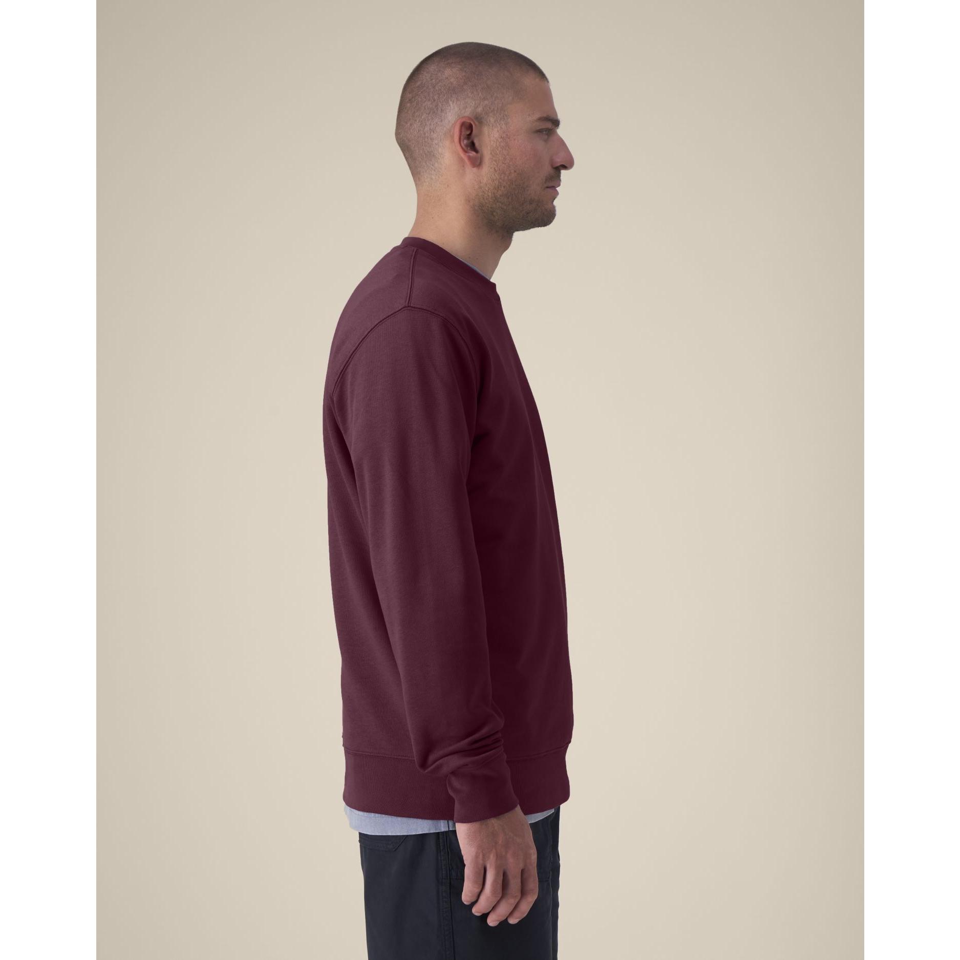 Bluză cu guler rotund Unisex Changer 2.0 Deep Plum L