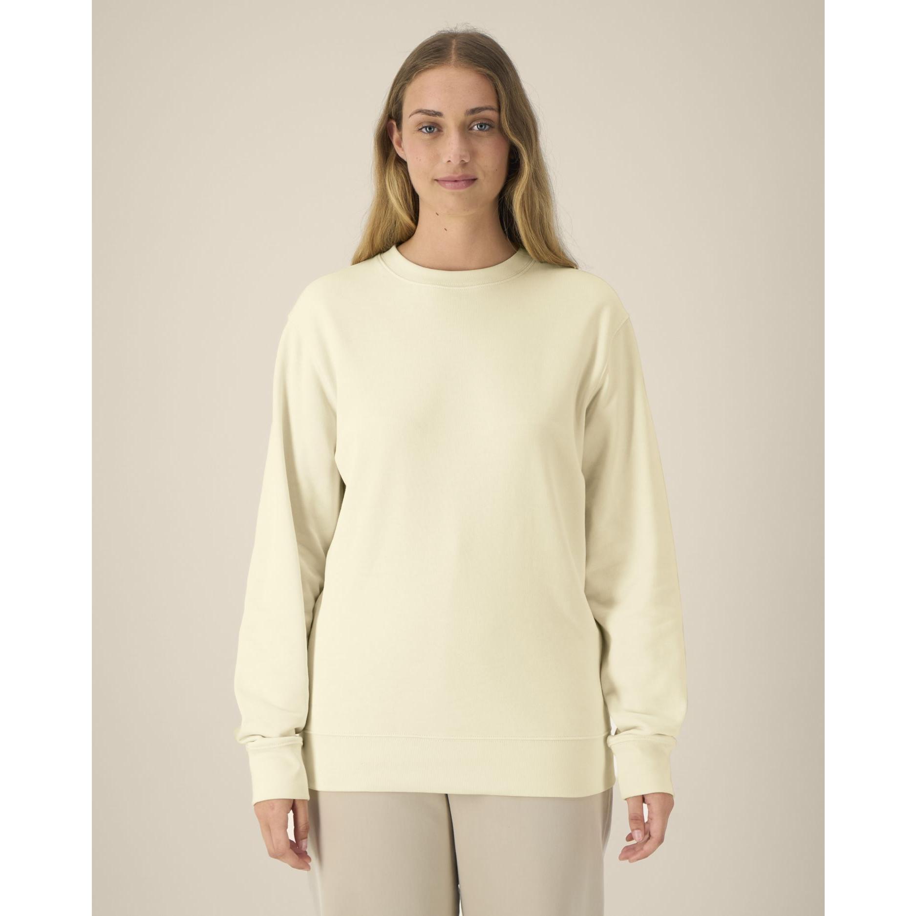 Bluză cu guler rotund Unisex Changer 2.0 Honey Paper L