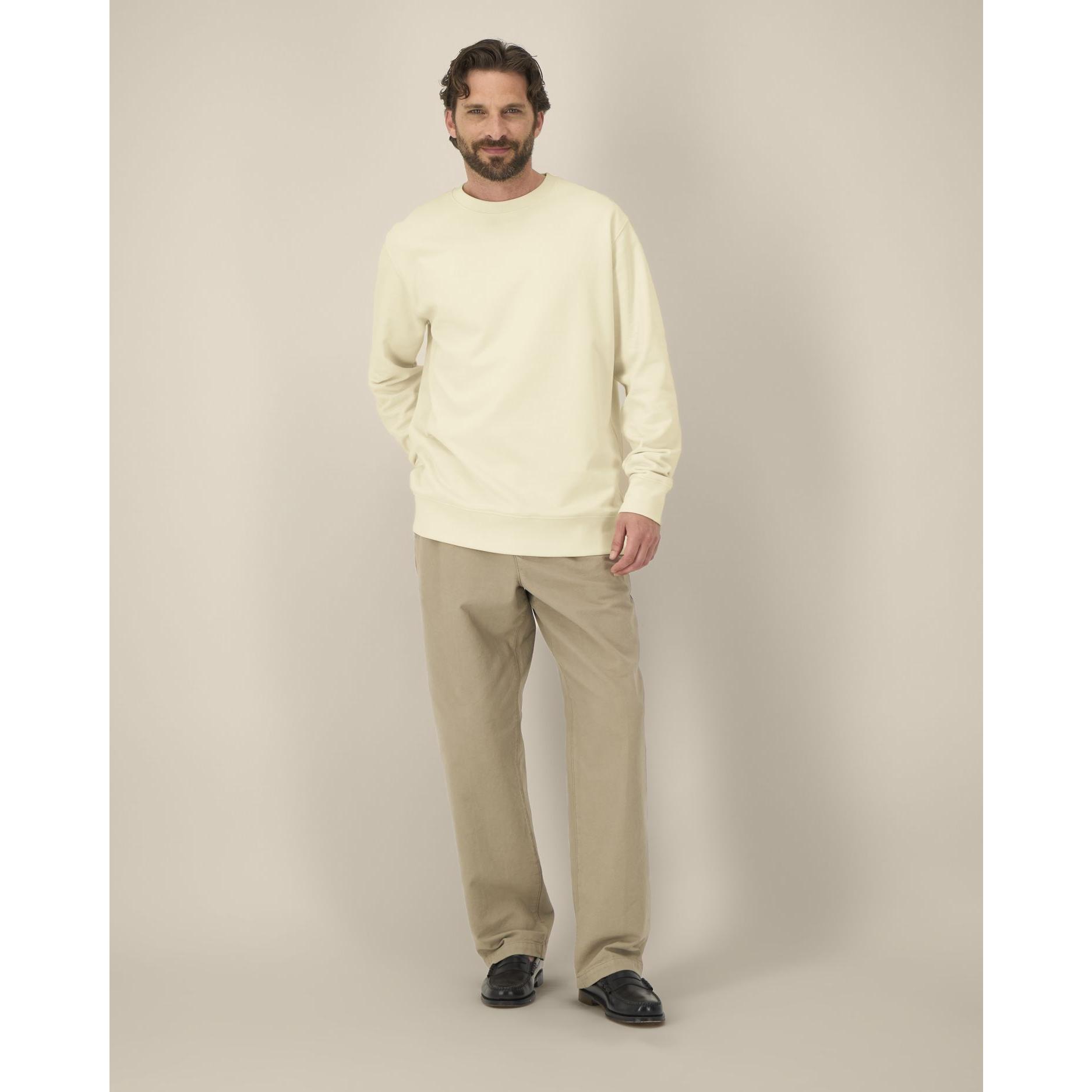 Bluză cu guler rotund Unisex Changer 2.0 Honey Paper L
