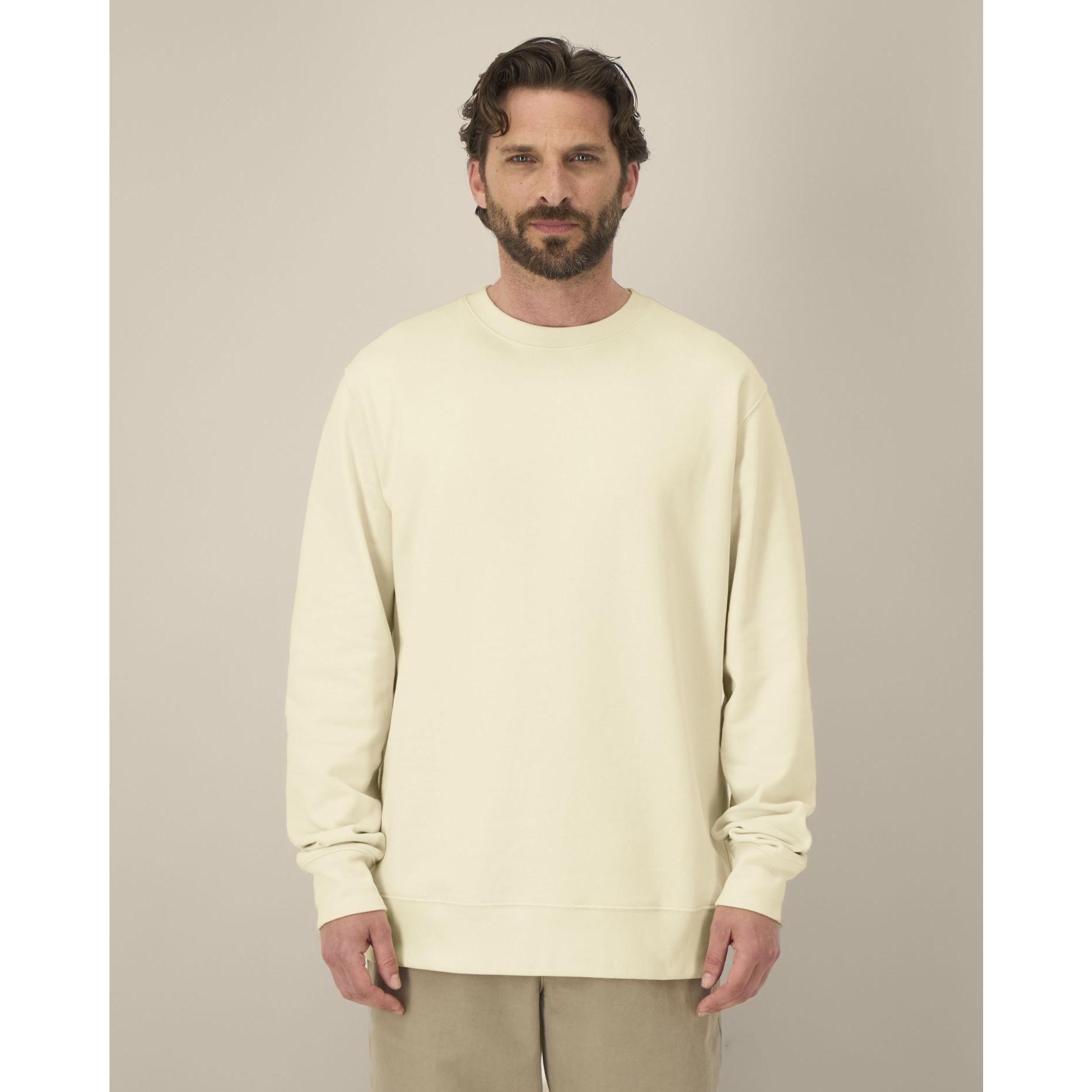 Bluză cu guler rotund Unisex Changer 2.0 Honey Paper L