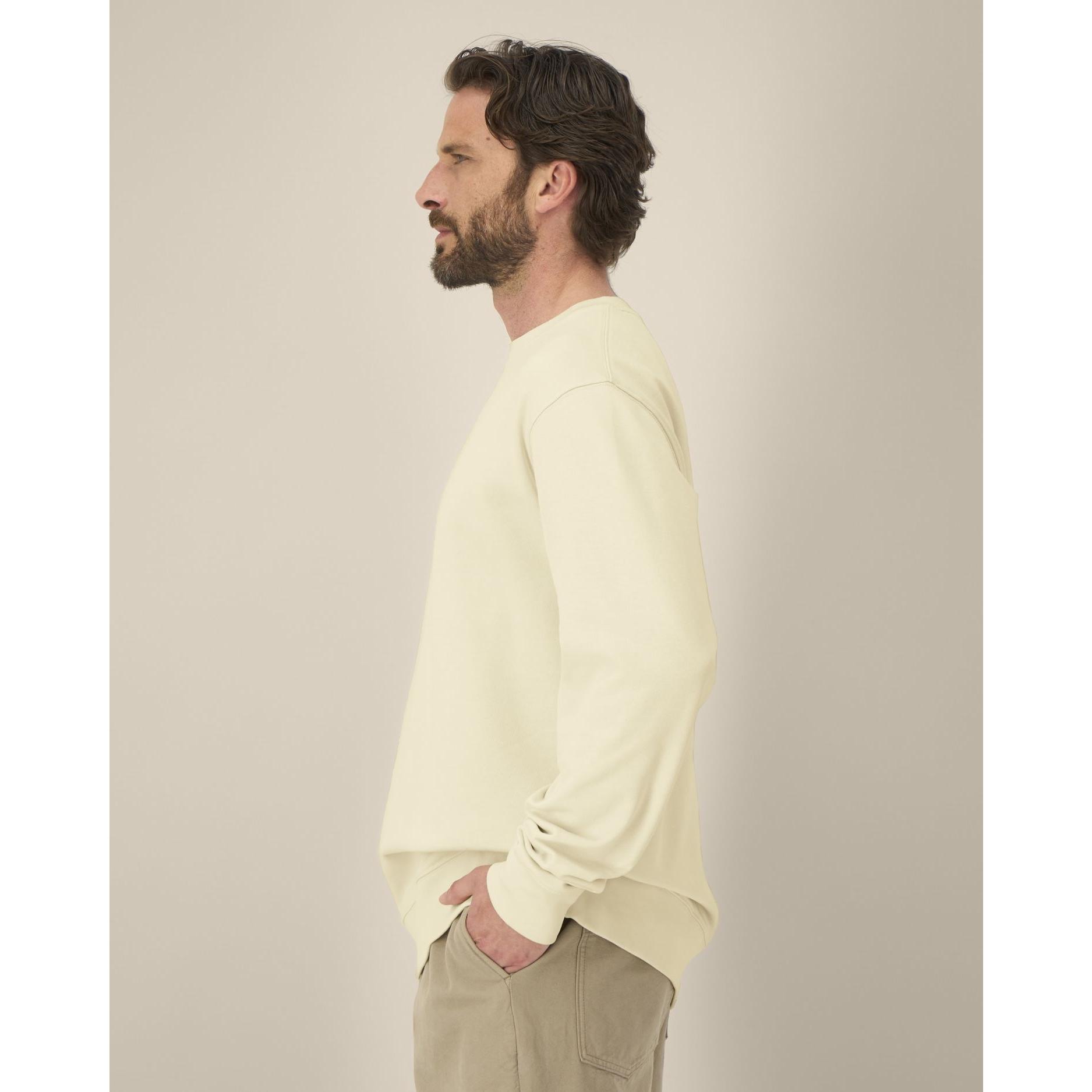 Bluză cu guler rotund Unisex Changer 2.0 Honey Paper L