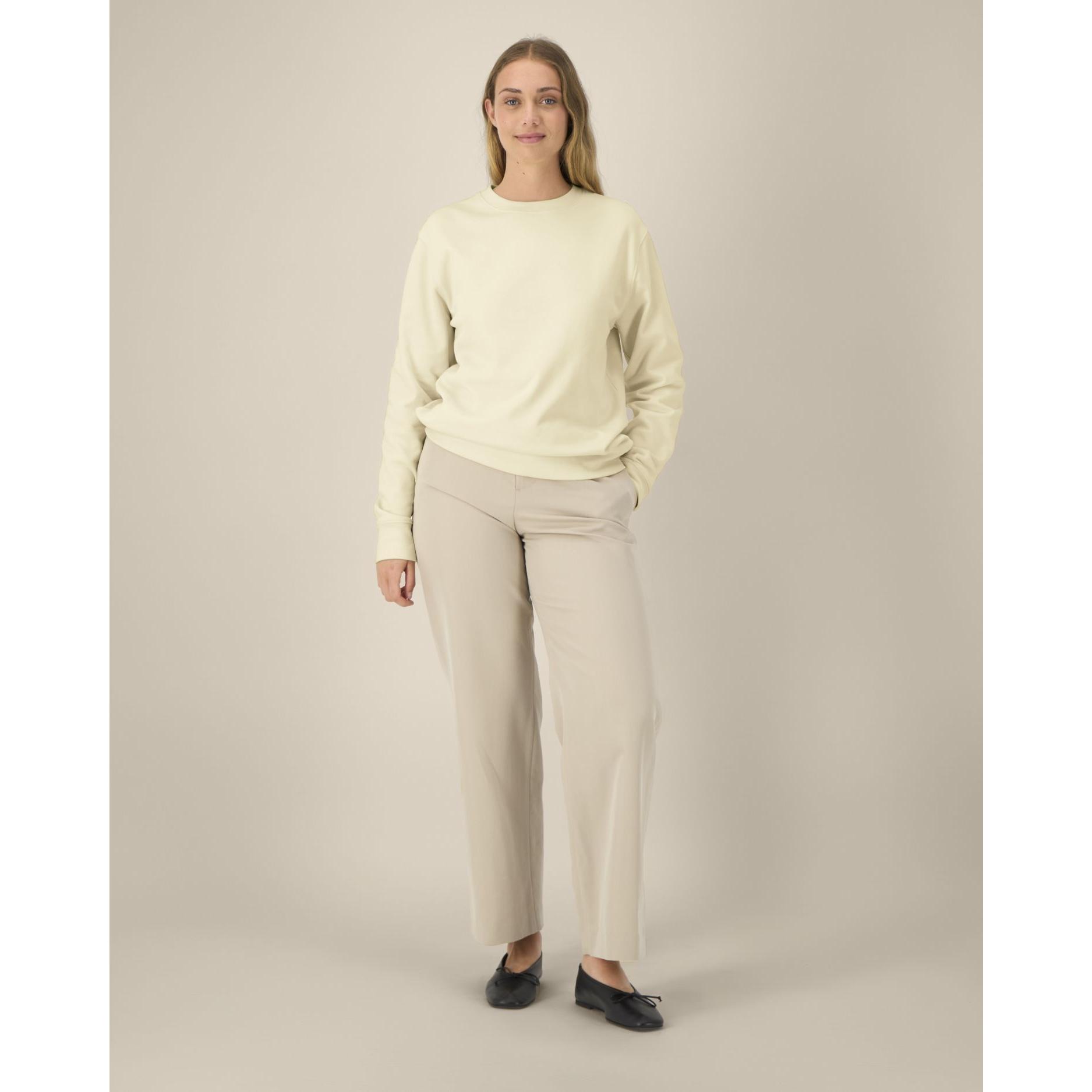Bluză cu guler rotund Unisex Changer 2.0 Honey Paper L
