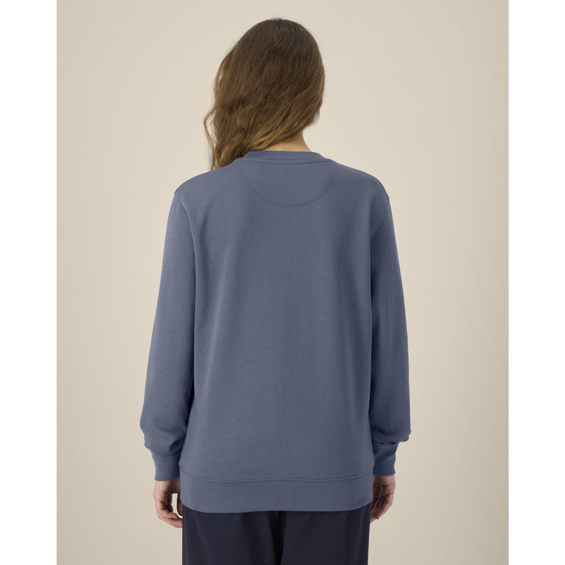 Bluză cu guler rotund Unisex Changer 2.0 Blue Grey L