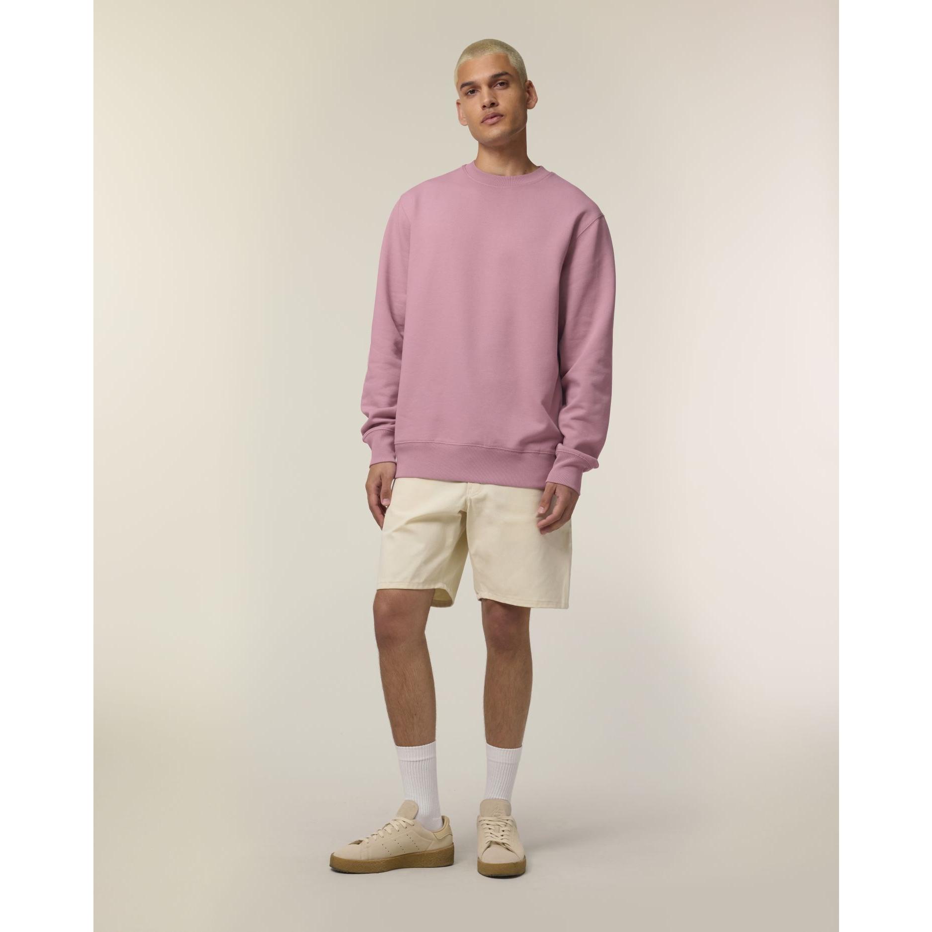 Bluză cu guler rotund Unisex Changer 2.0 Lilac Dream L