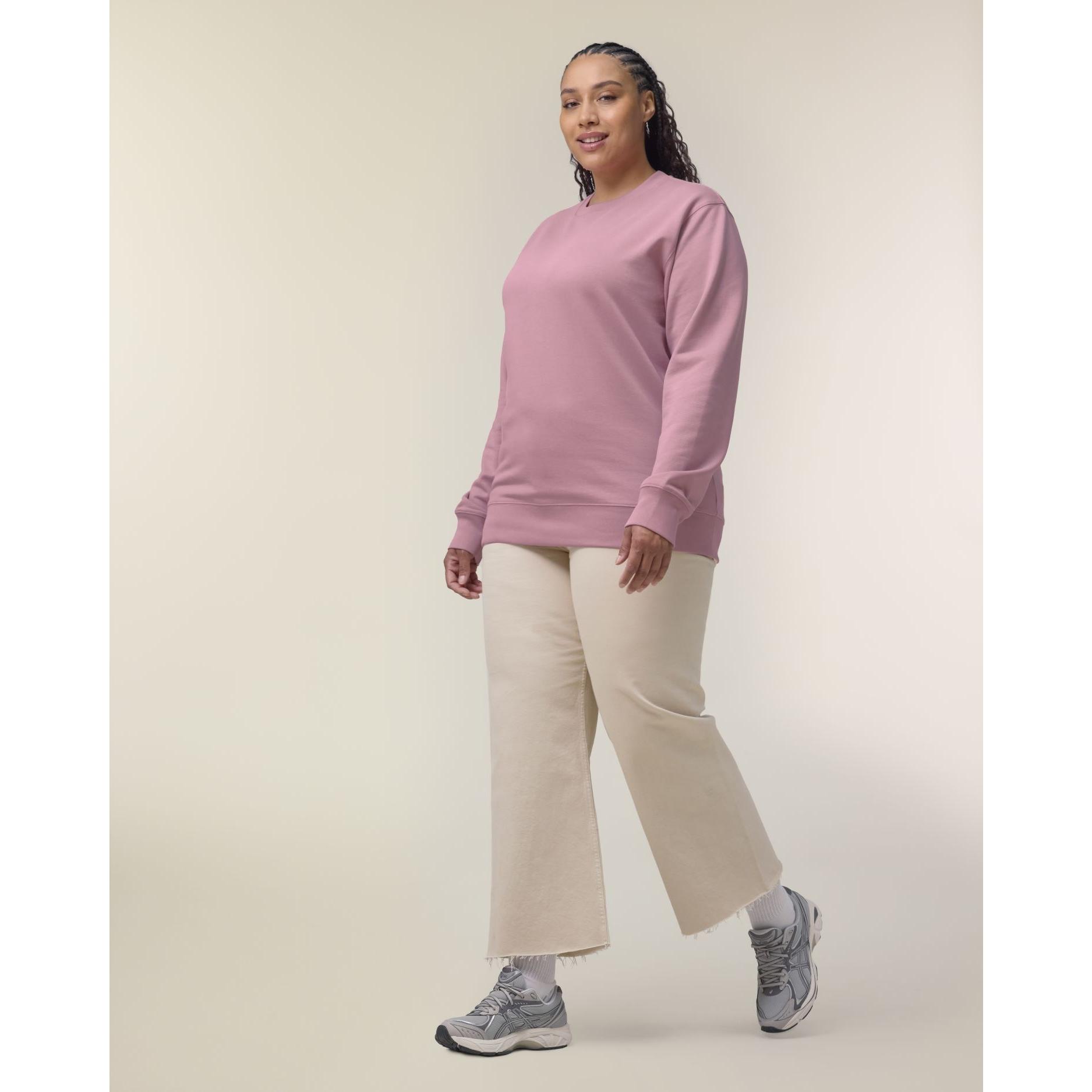Bluză cu guler rotund Unisex Changer 2.0 Lilac Dream L