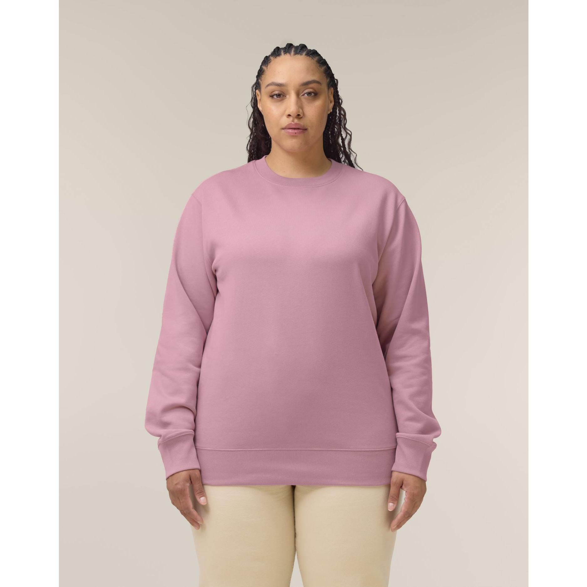 Bluză cu guler rotund Unisex Changer 2.0 Lilac Dream L