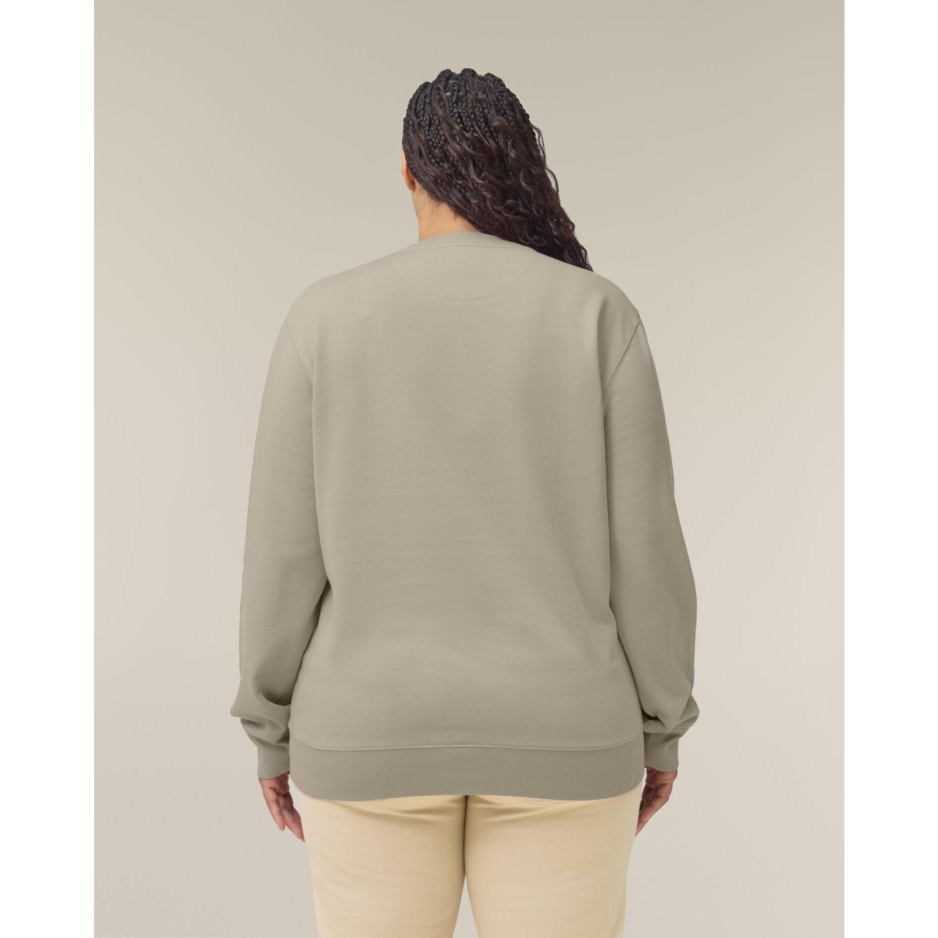 Bluză cu guler rotund Unisex Changer 2.0 Stone L