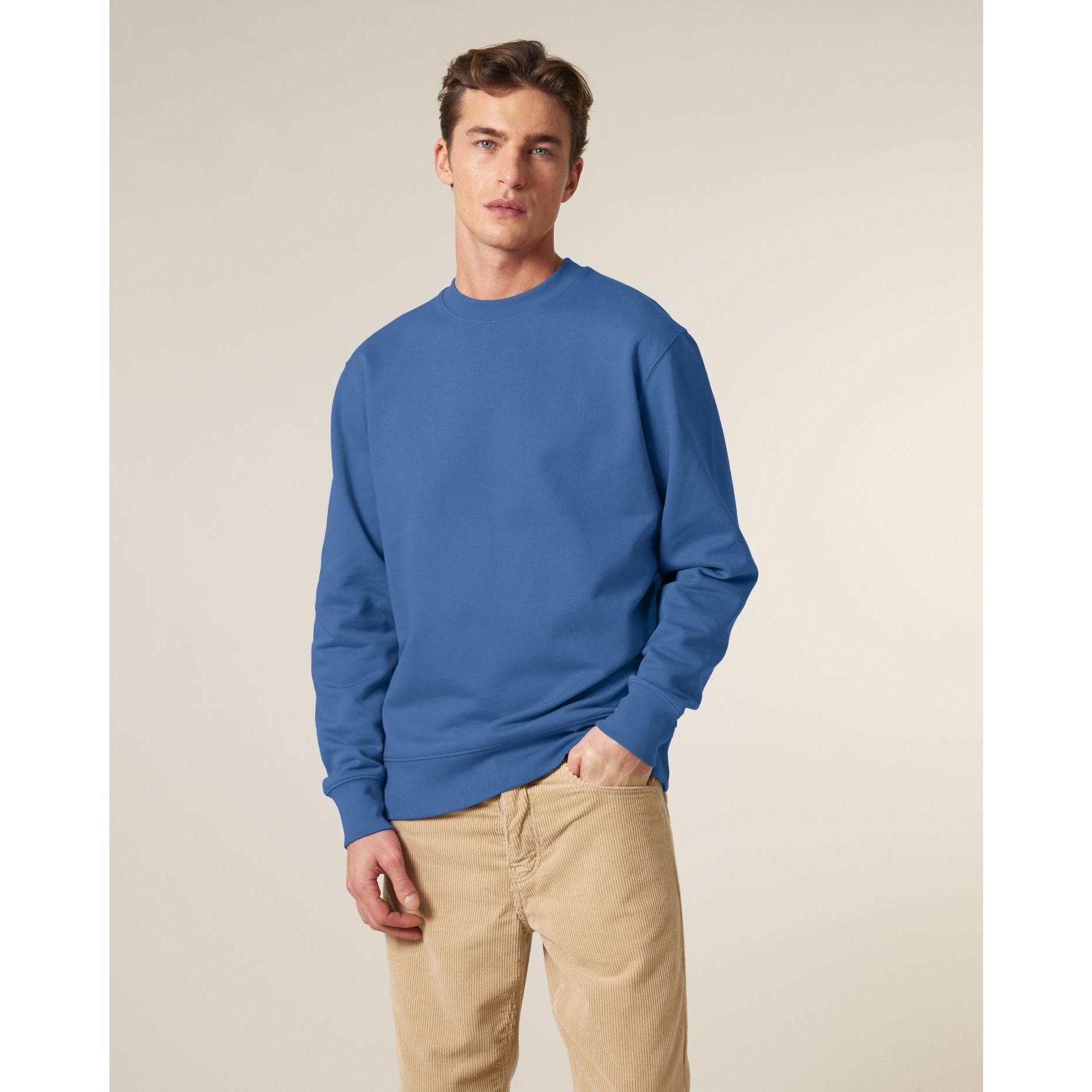 Bluză cu guler rotund Unisex Changer 2.0 Mindful Blue 2XS