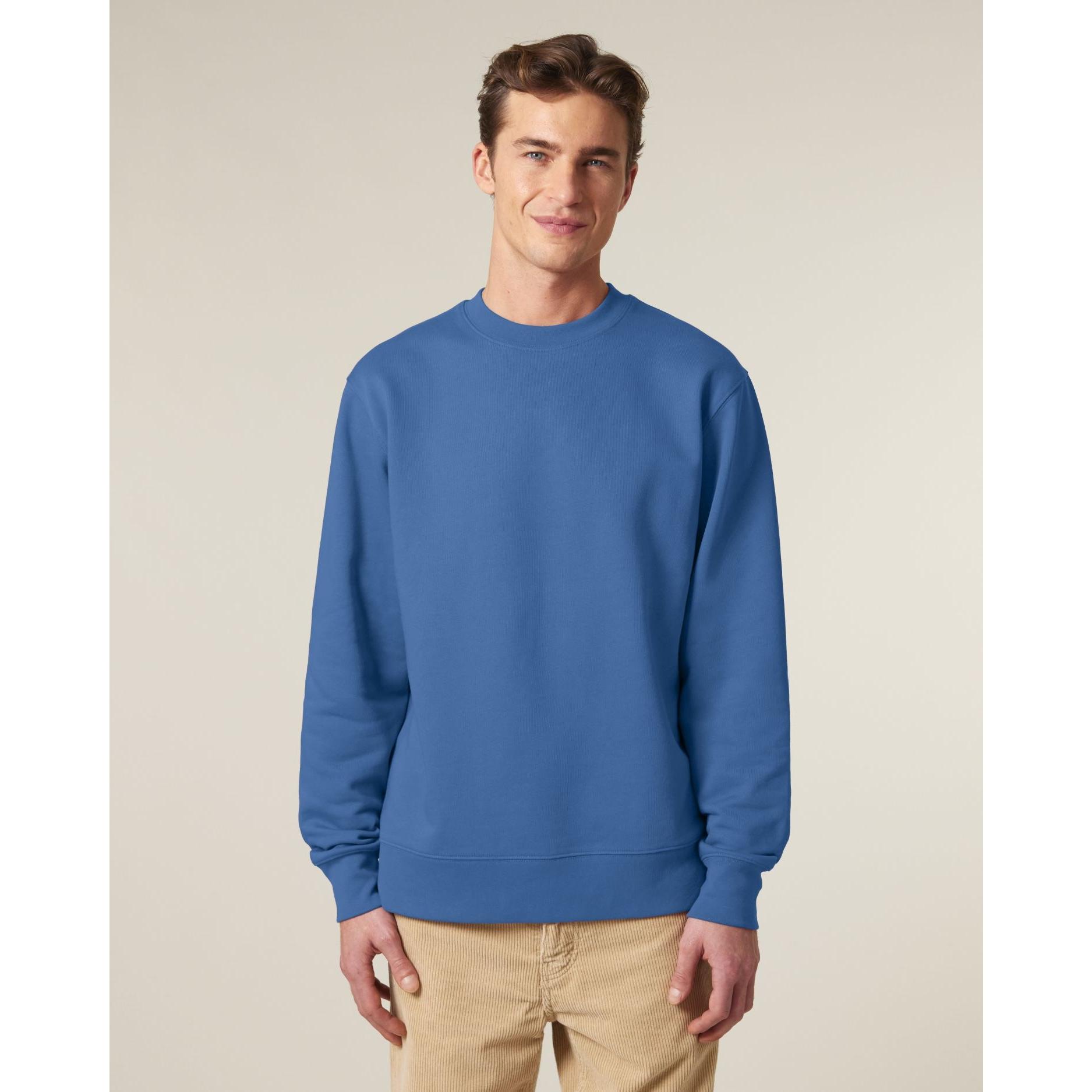 Bluză cu guler rotund Unisex Changer 2.0 Mindful Blue 2XS