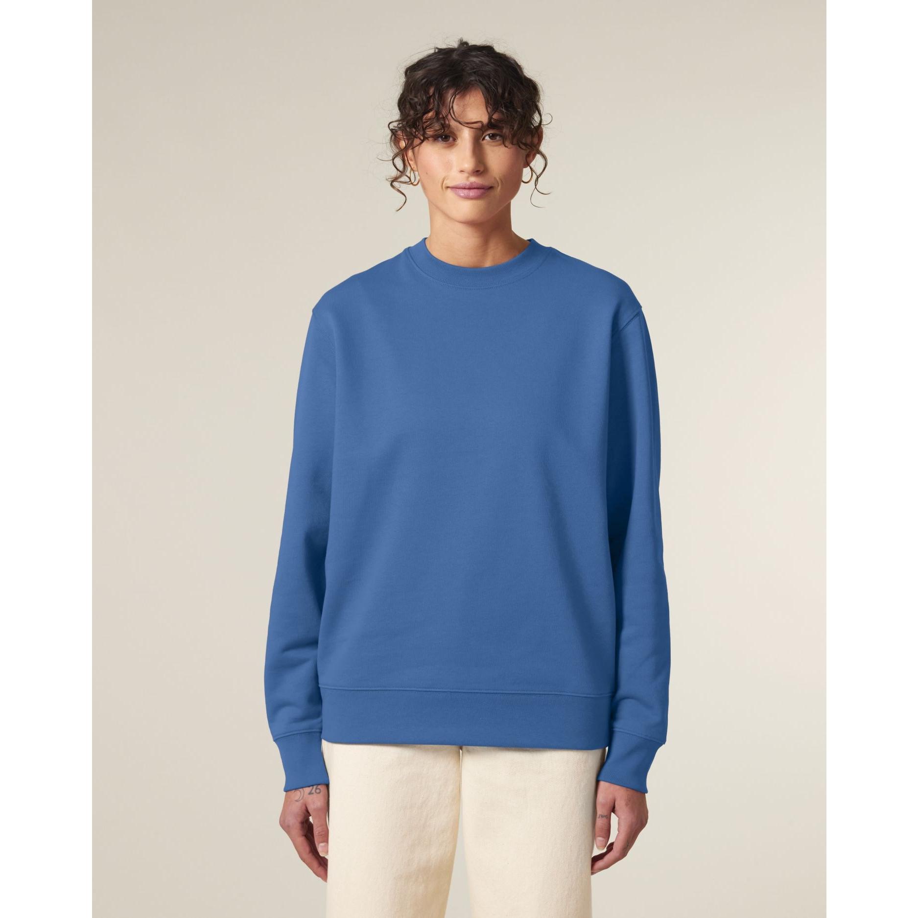 Bluză cu guler rotund Unisex Changer 2.0 Mindful Blue 2XS