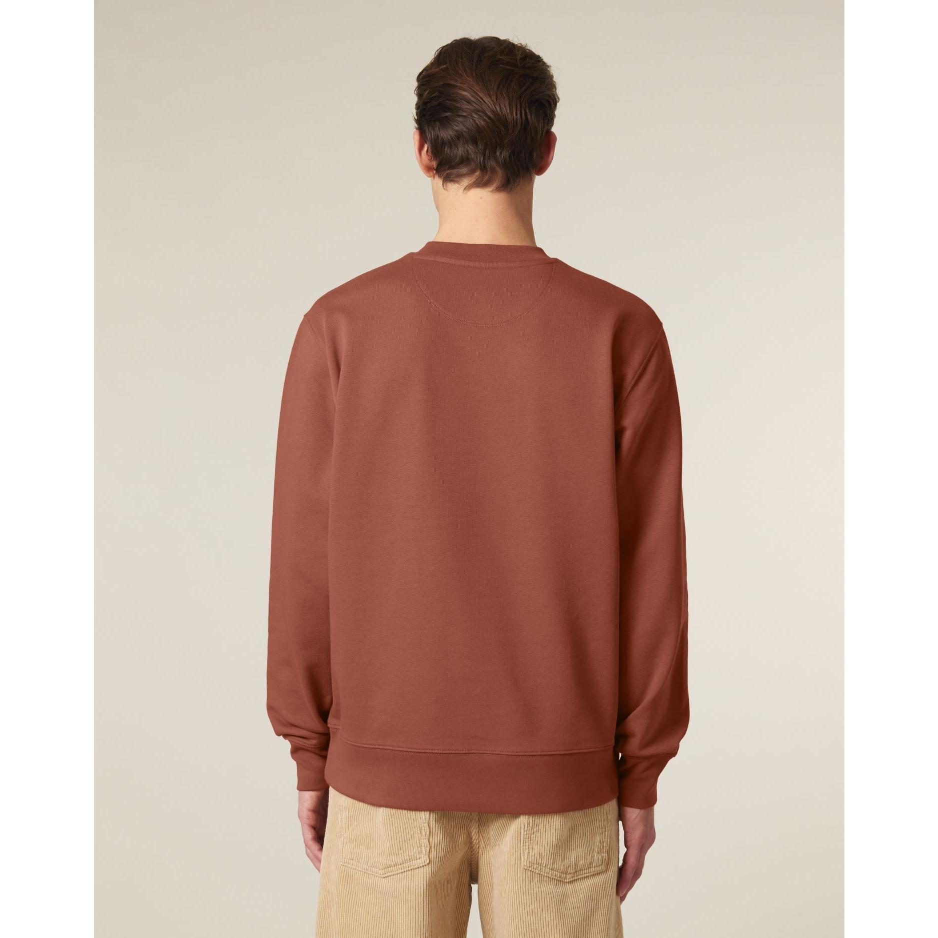 Bluză cu guler rotund Unisex Changer 2.0 Heritage Brown 2XS