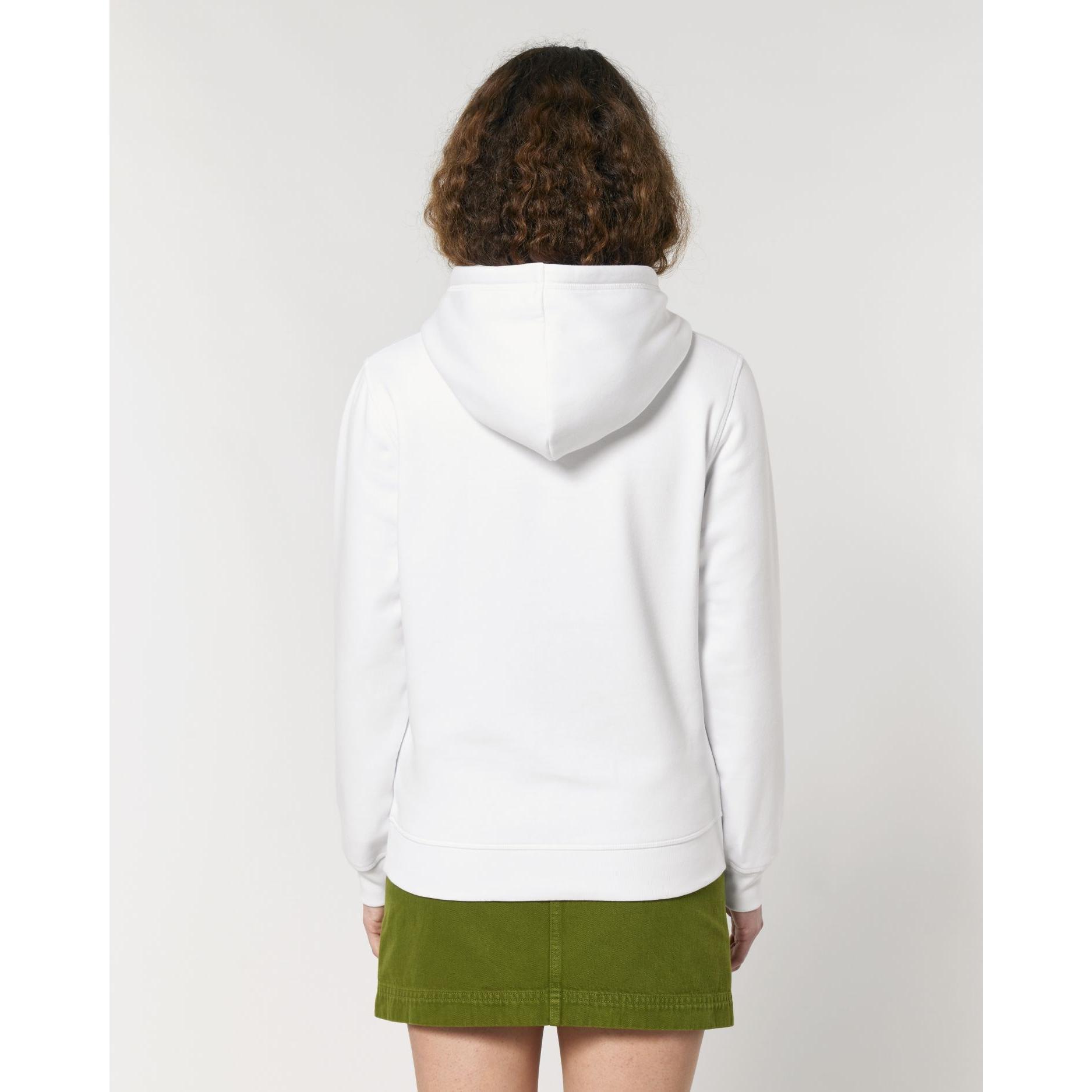 Hanorac cu glugă Unisex Drummer 2.0 White L