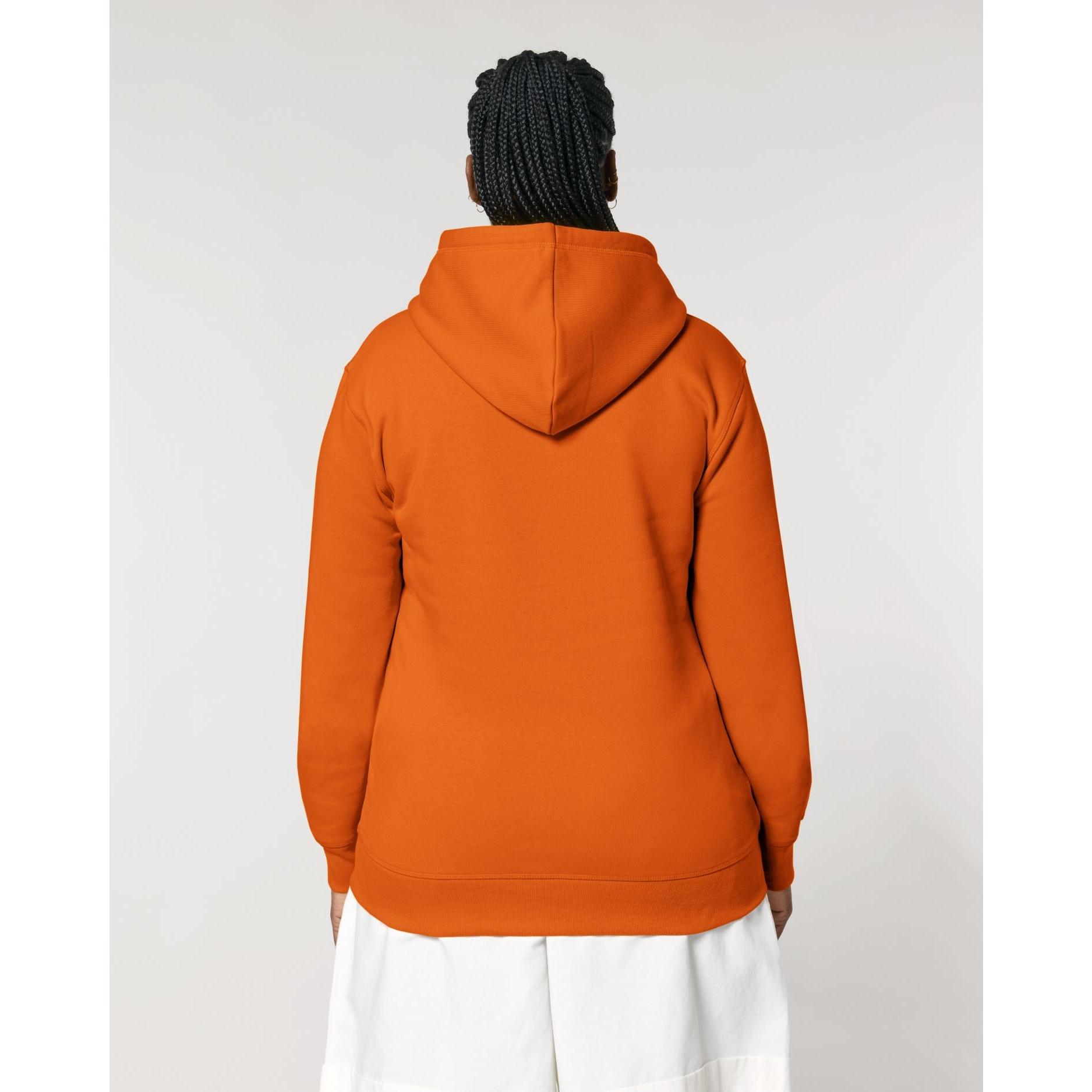 Hanorac cu glugă Unisex Drummer 2.0 Bright Orange 2XS