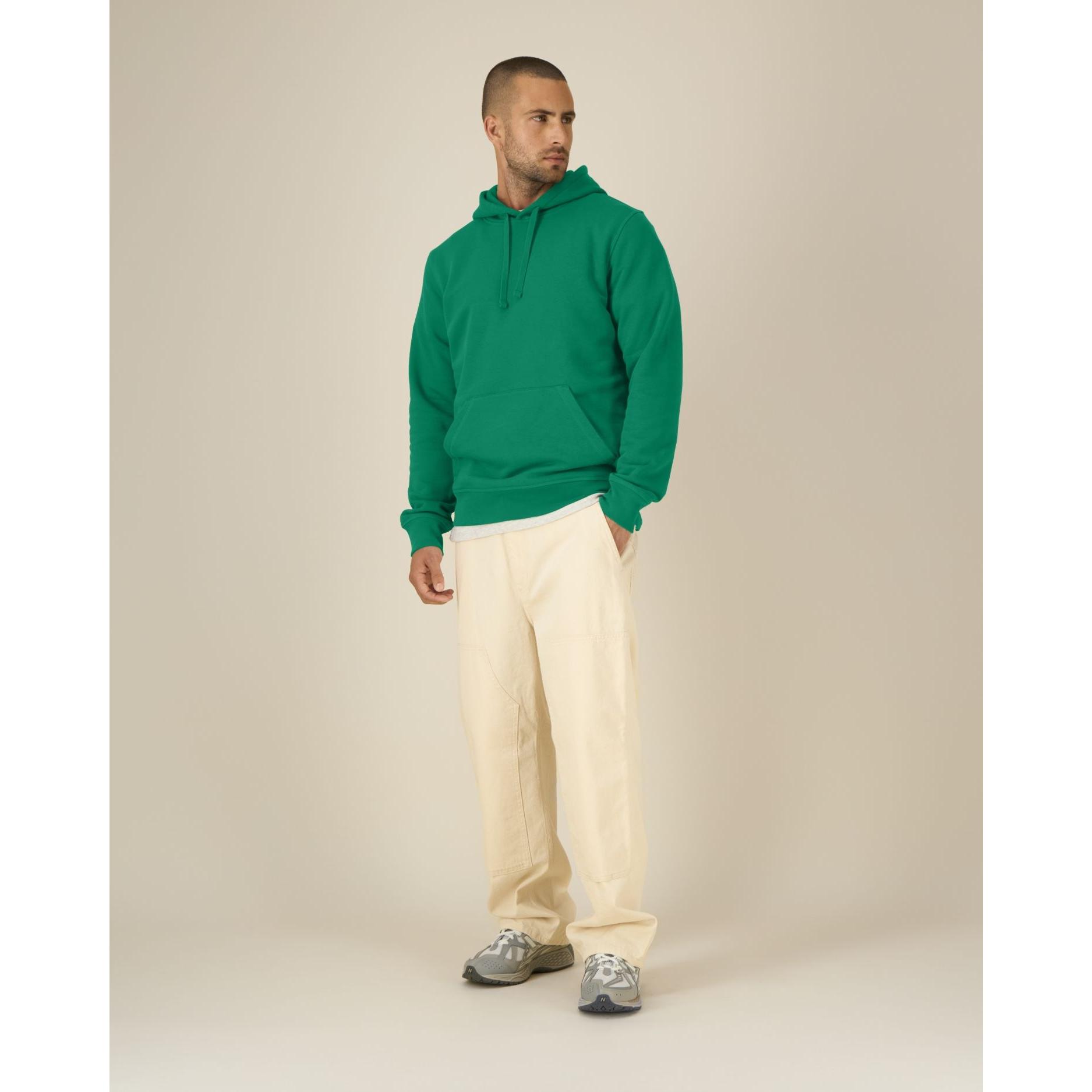 Hanorac cu glugă Unisex Drummer 2.0 Verdant Green 2XS