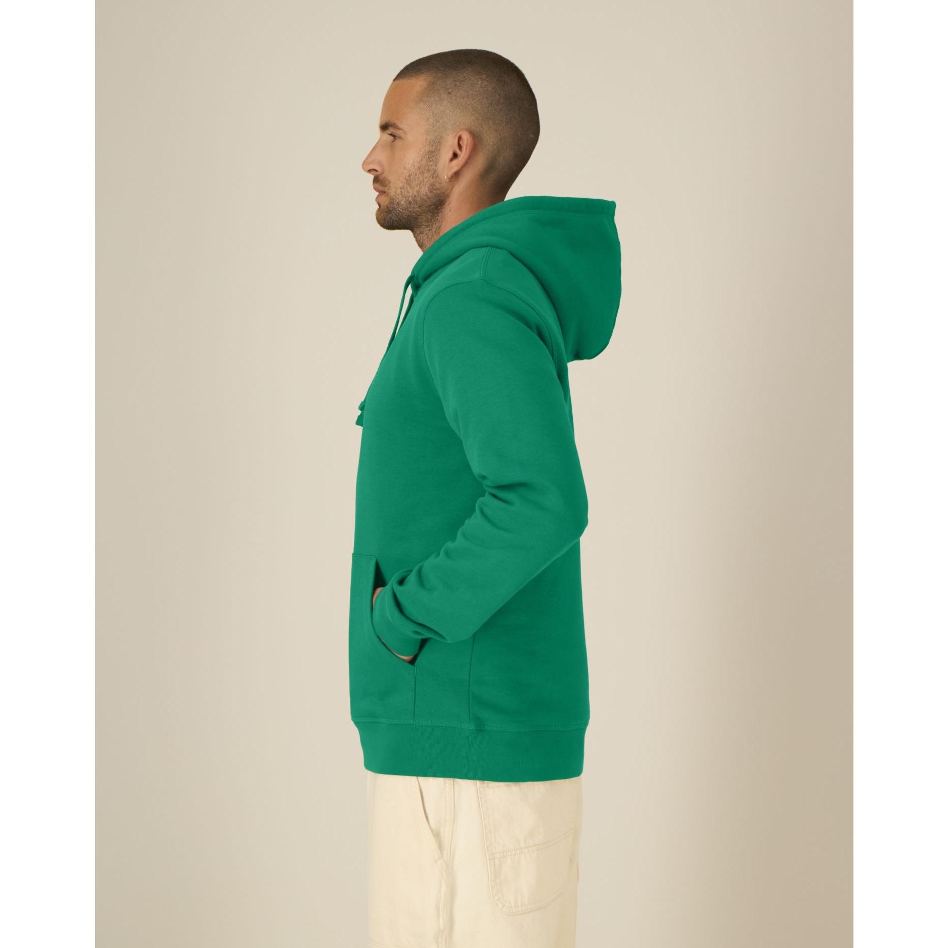 Hanorac cu glugă Unisex Drummer 2.0 Verdant Green 2XS
