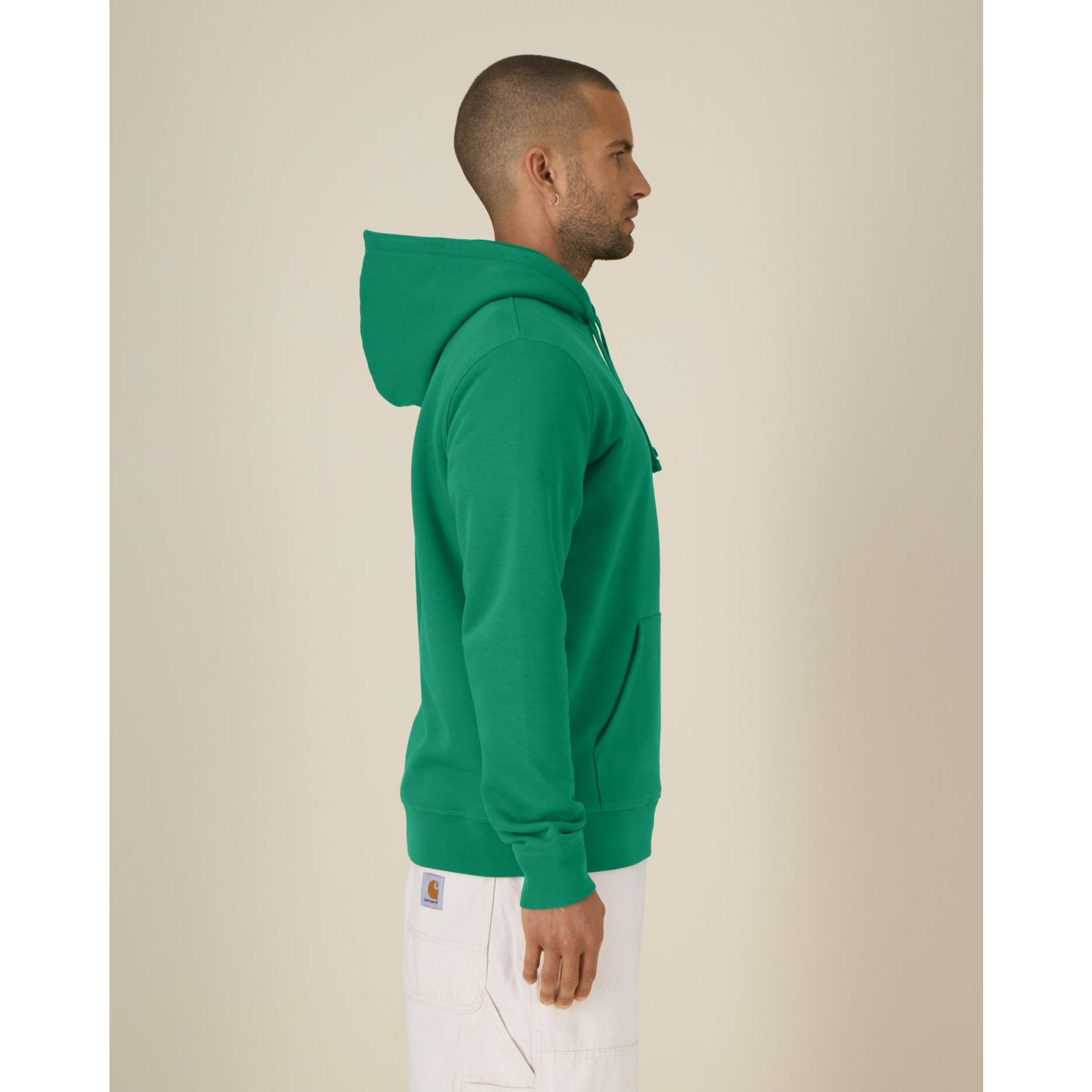 Hanorac cu glugă Unisex Drummer 2.0 Verdant Green 2XS