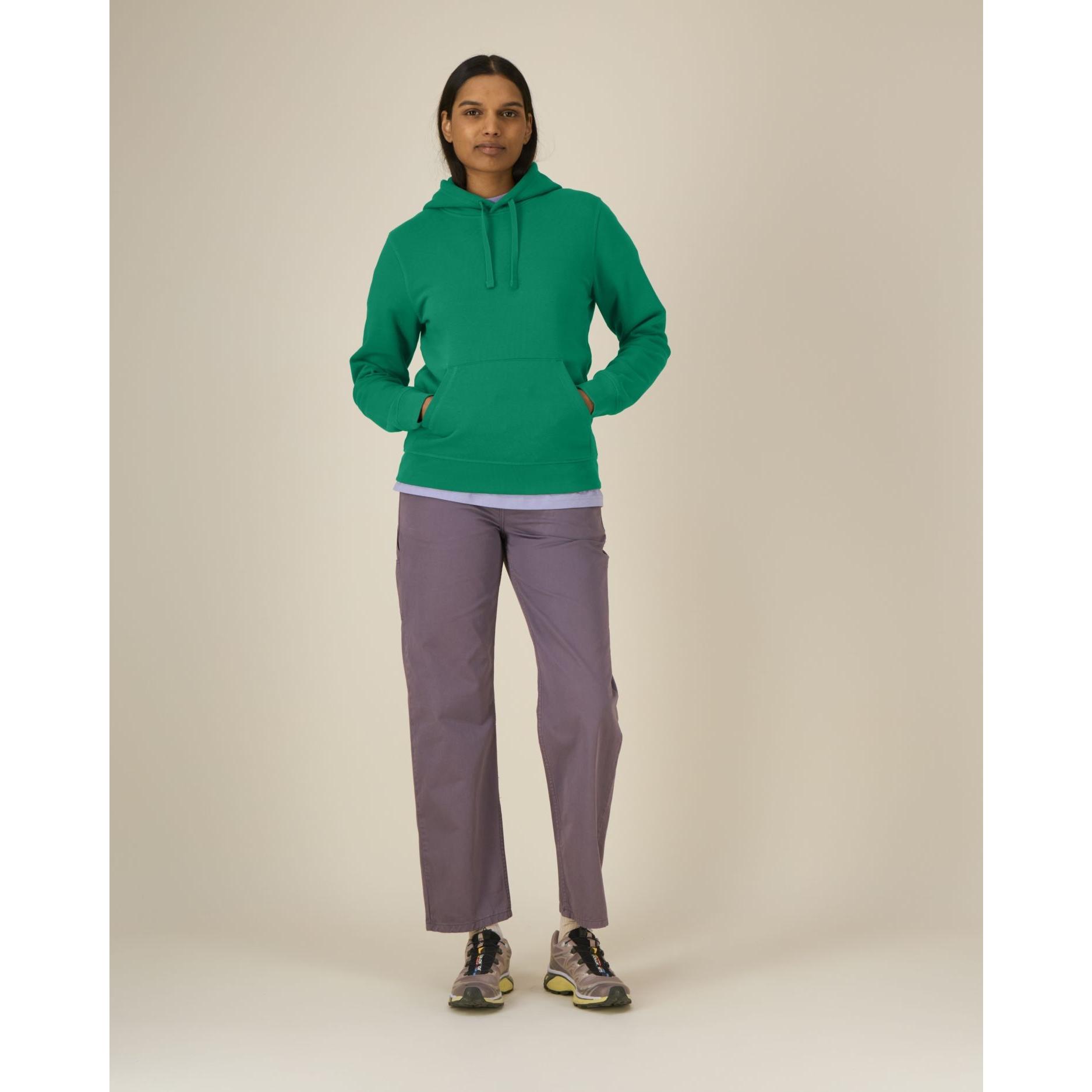 Hanorac cu glugă Unisex Drummer 2.0 Verdant Green 2XS