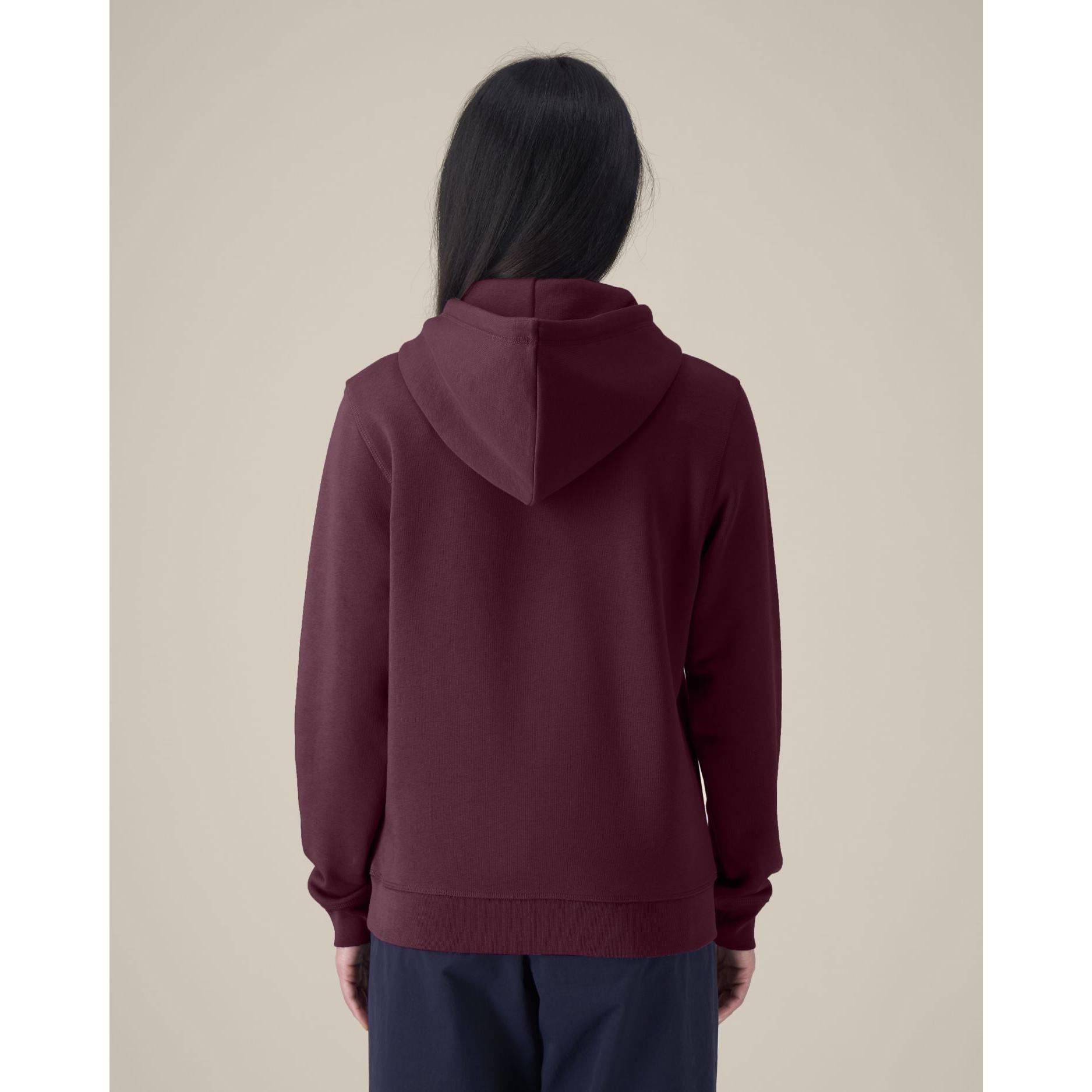 Hanorac cu glugă Unisex Drummer 2.0 Deep Plum 2XS