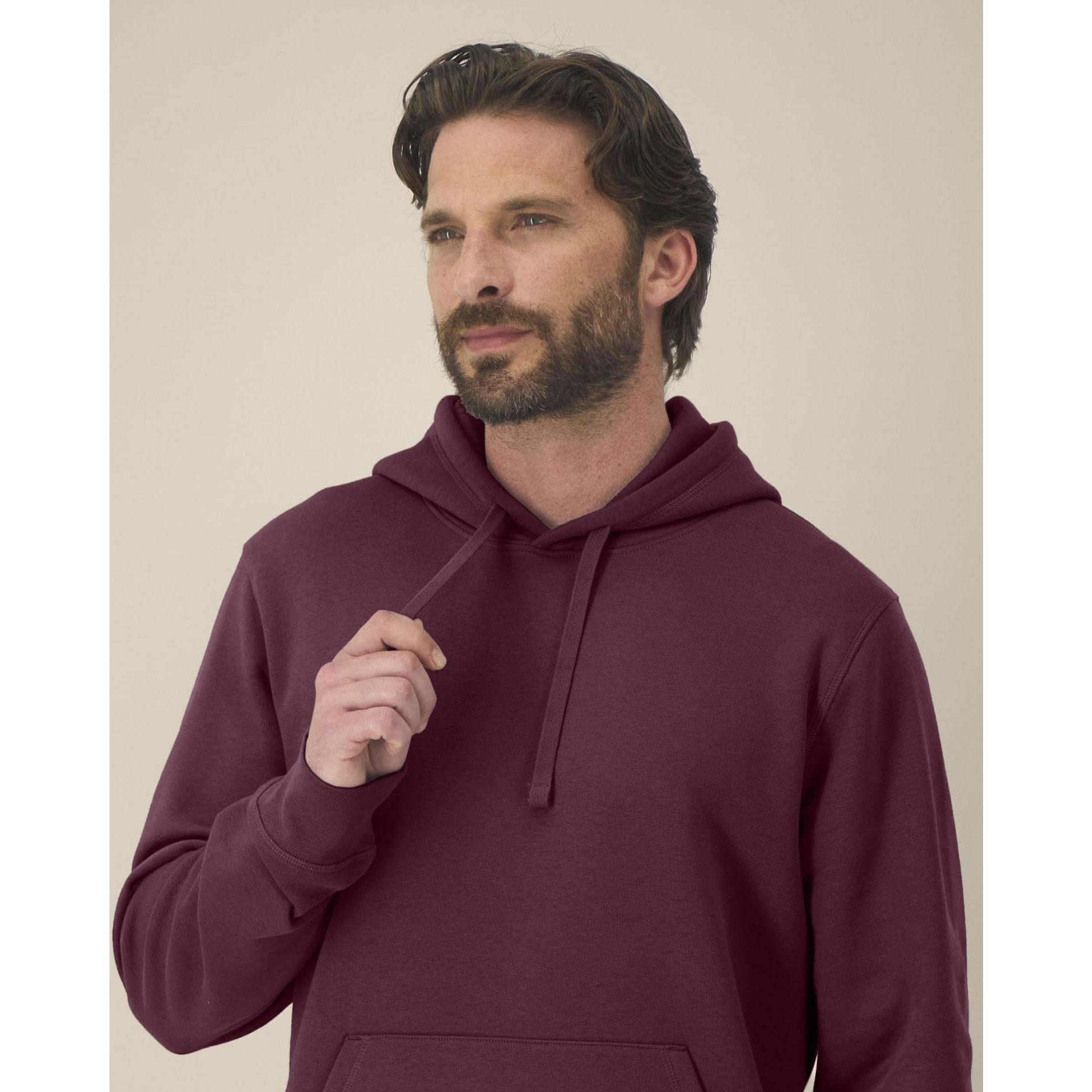 Hanorac cu glugă Unisex Drummer 2.0 Deep Plum 2XS