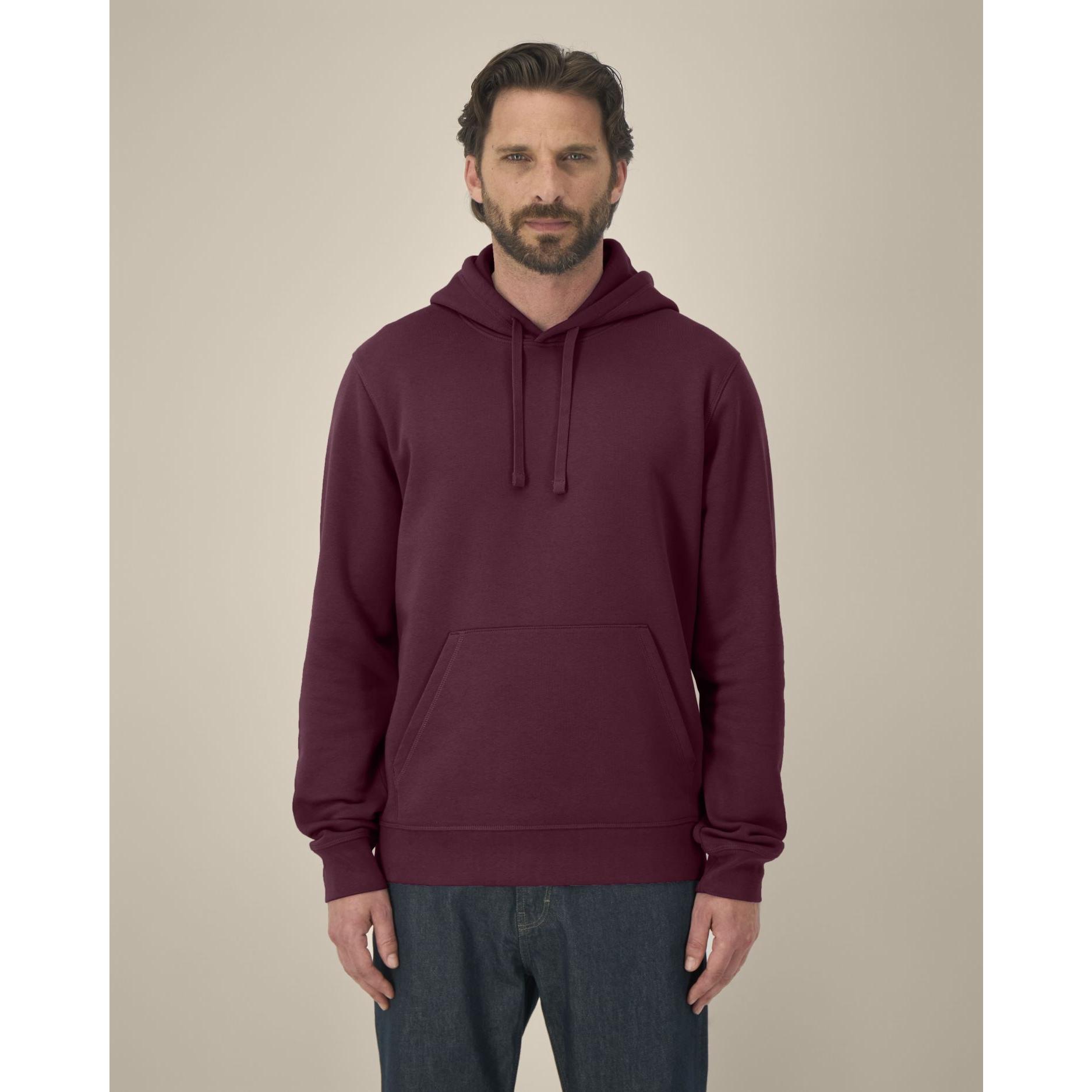 Hanorac cu glugă Unisex Drummer 2.0 Deep Plum 2XS