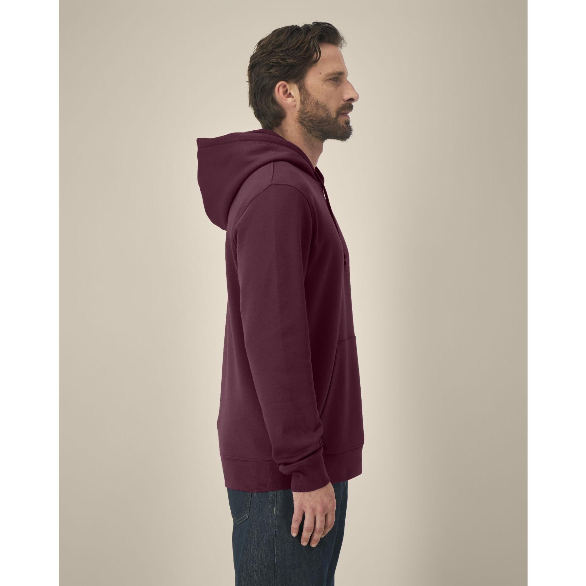 Hanorac cu glugă Unisex Drummer 2.0 Deep Plum 2XS