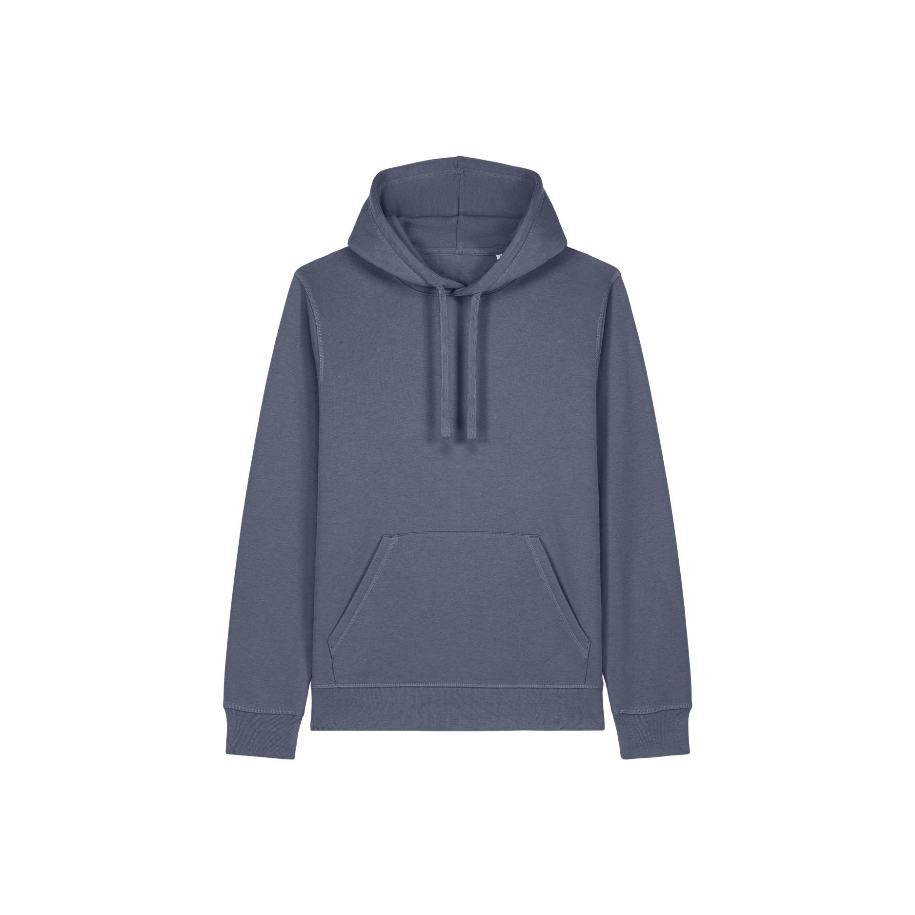 Hanorac cu glugă Unisex Drummer 2.0 Blue Grey L