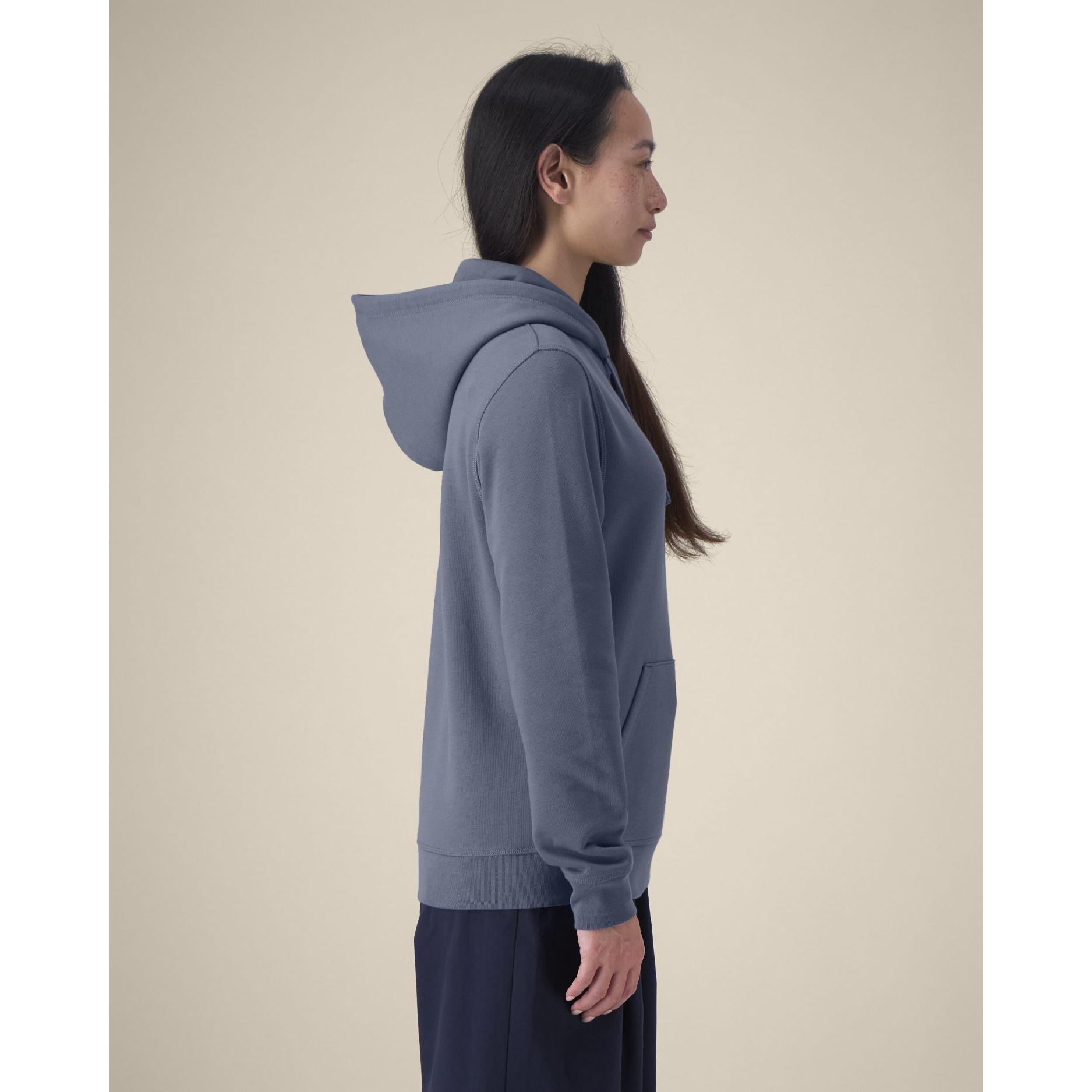 Hanorac cu glugă Unisex Drummer 2.0 Blue Grey 2XS