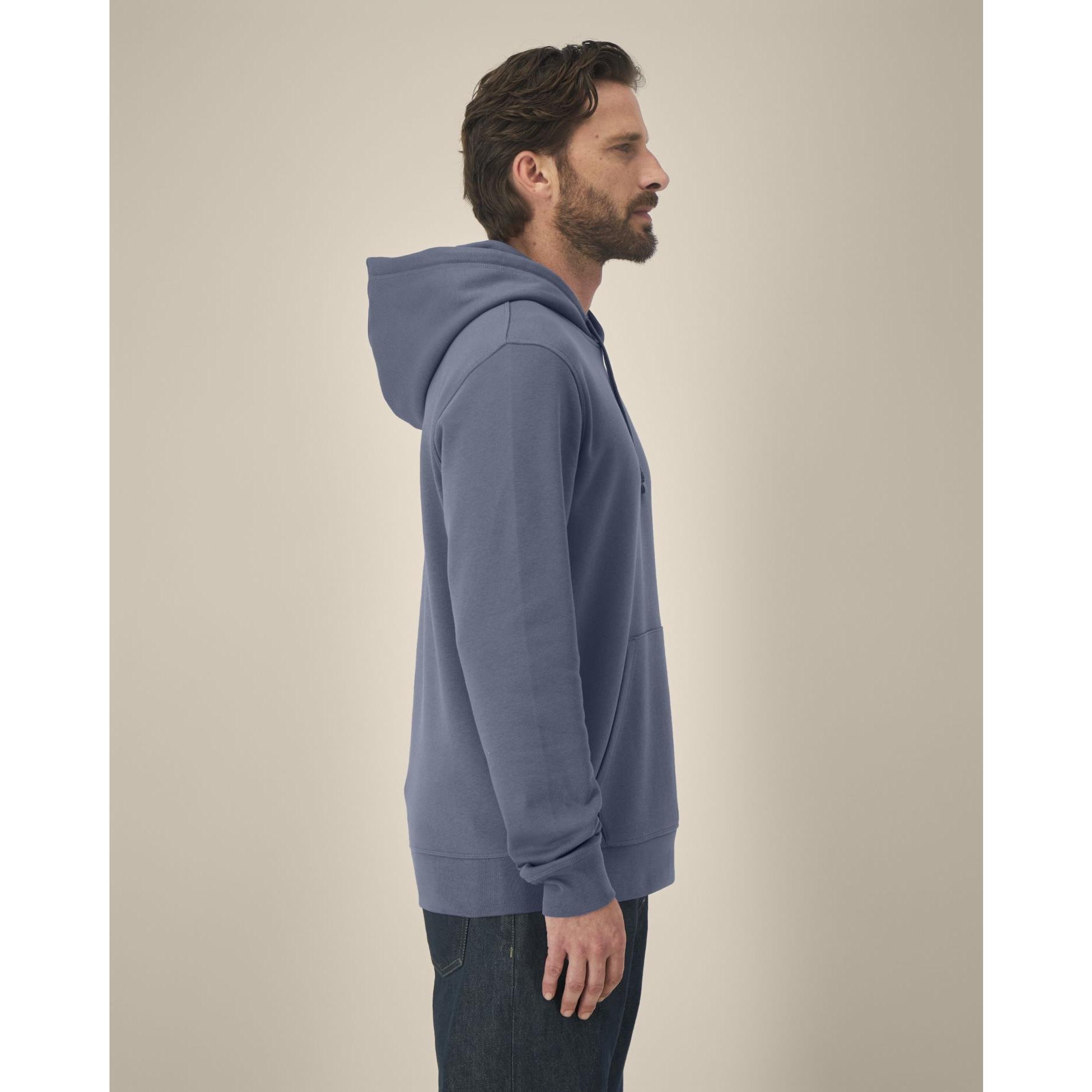 Hanorac cu glugă Unisex Drummer 2.0 Blue Grey 2XS