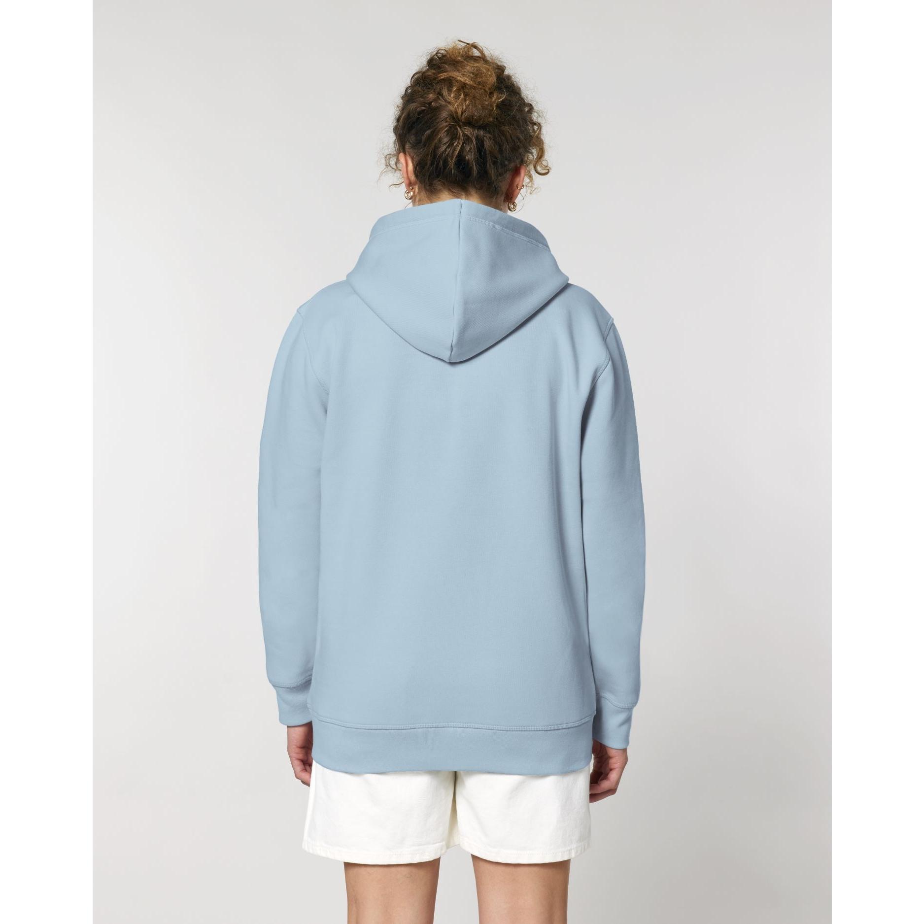 Hanorac cu glugă Unisex Drummer 2.0 Sky blue 3XL