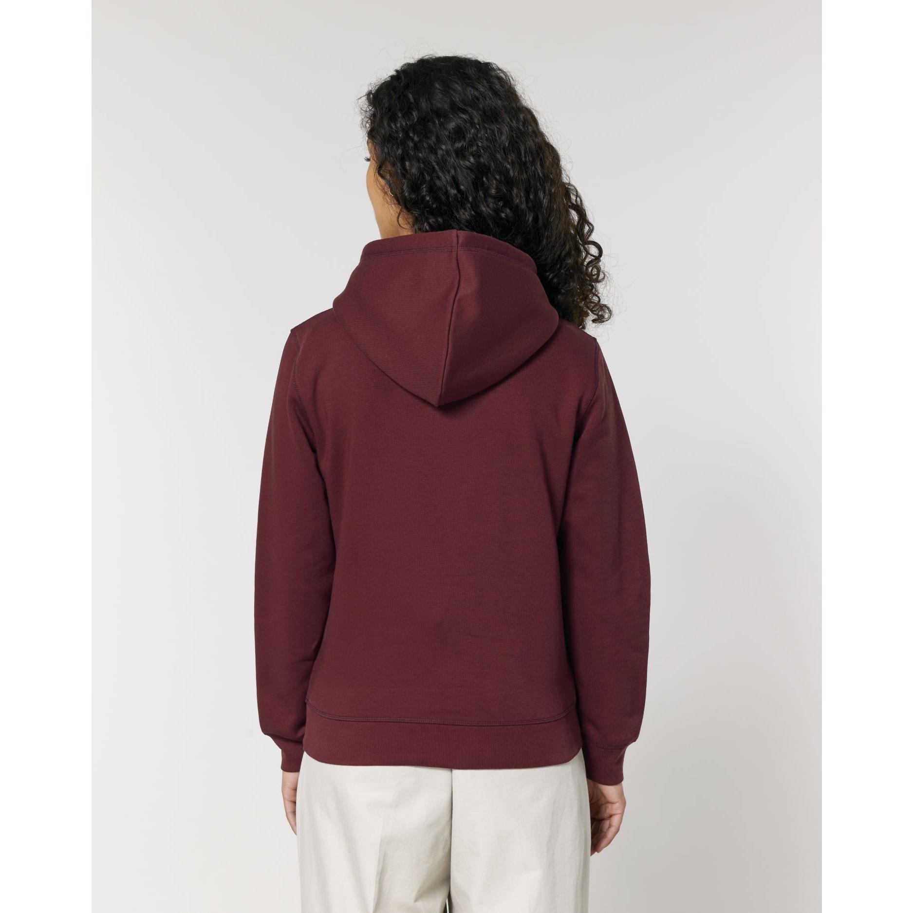 Hanorac cu glugă Unisex Drummer 2.0 Burgundy 2XS