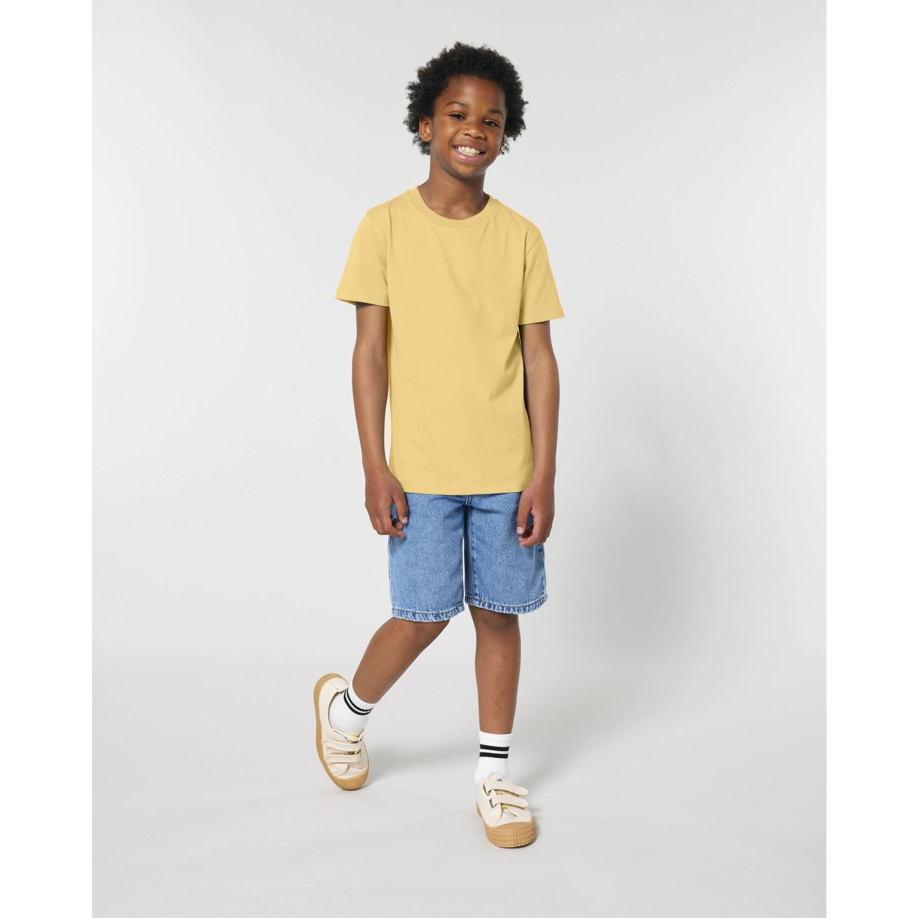 Tricou pentru copii Mini Creator 2.0 Viva Yellow 3 - 4 ani