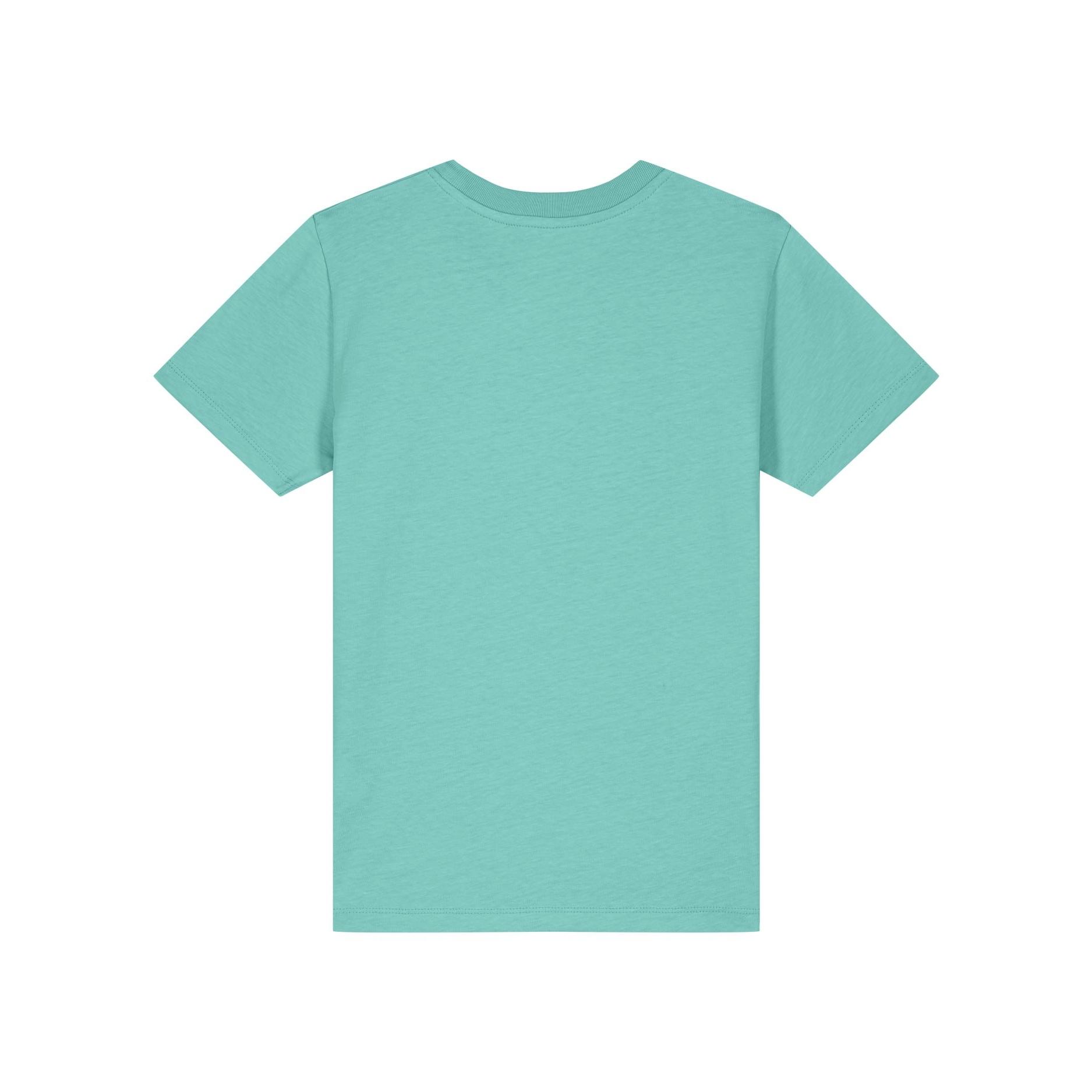 Tricou pentru copii Mini Creator 2.0 Pool Blue 3 - 4 ani