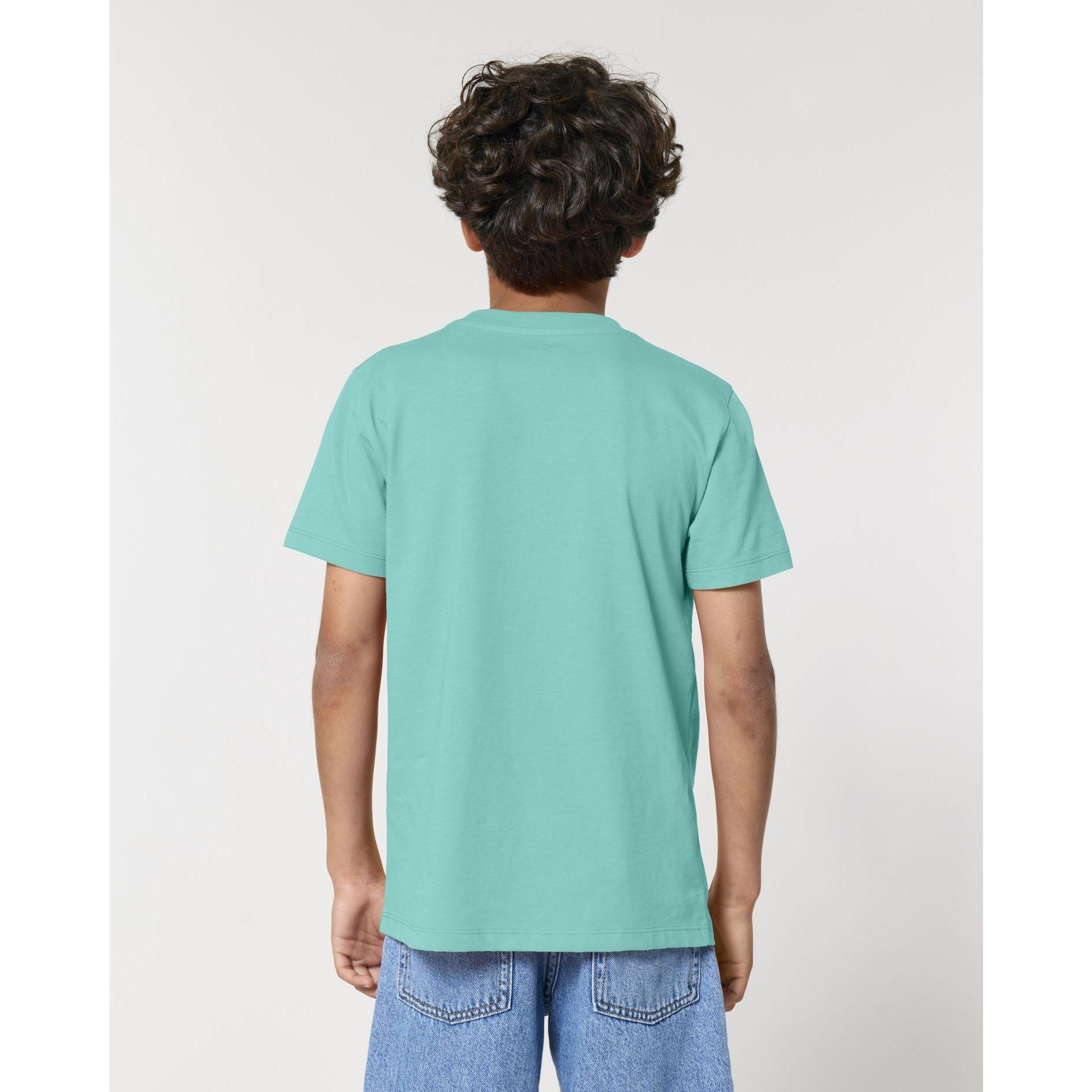 Tricou pentru copii Mini Creator 2.0 Pool Blue 3 - 4 ani