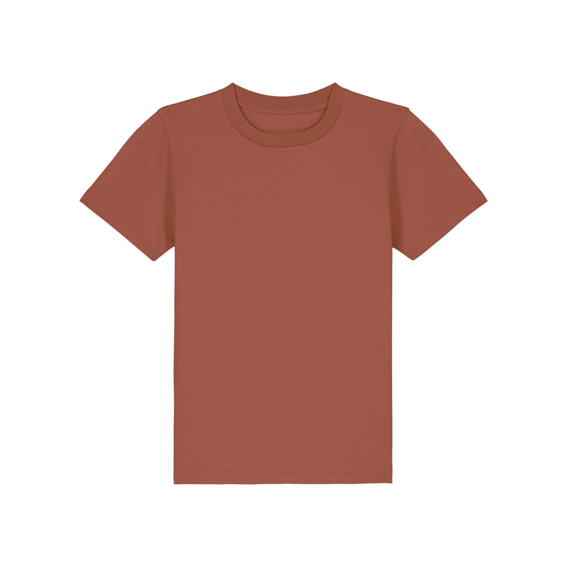 Tricou pentru copii Mini Creator 2.0 Heritage Brown 3 - 4 ani