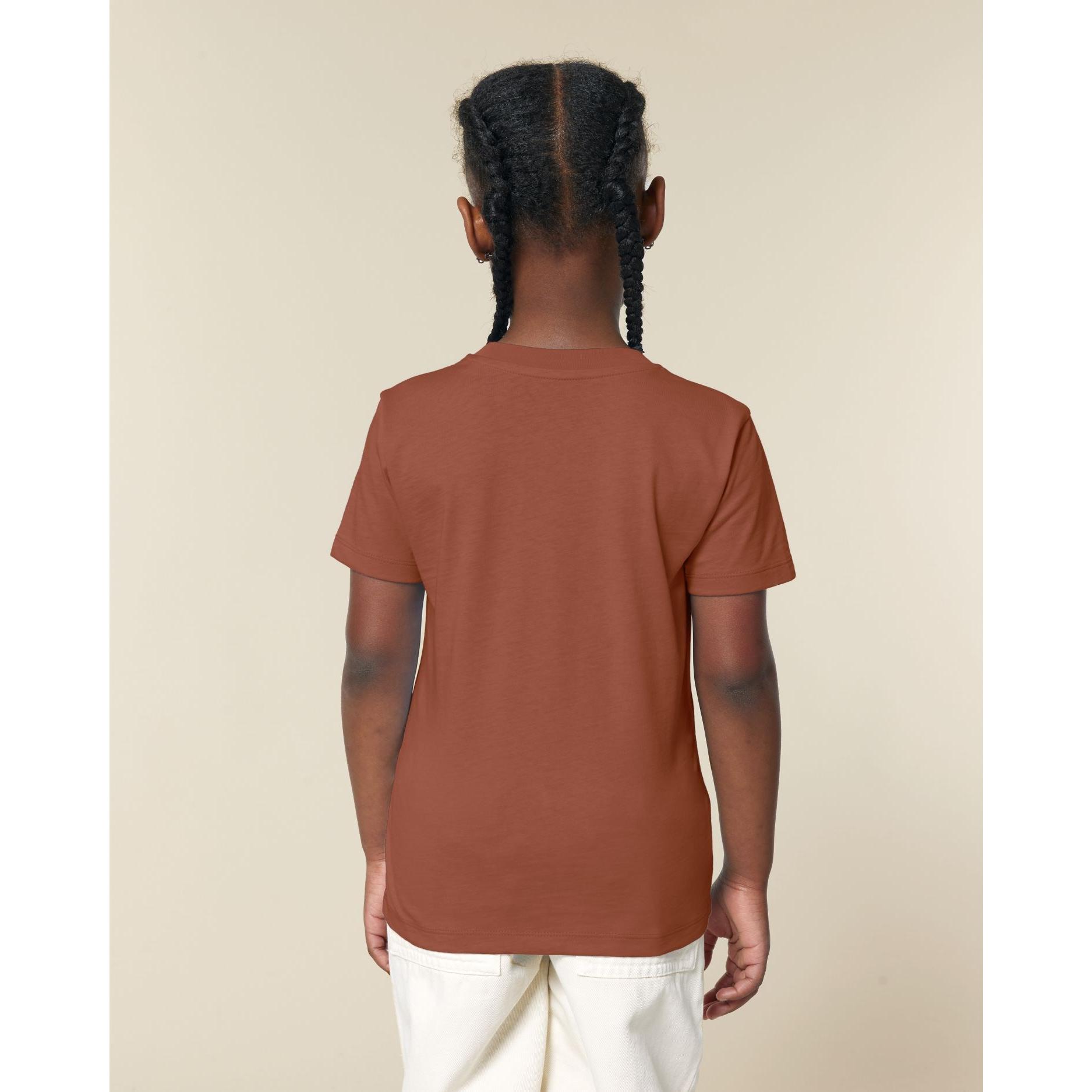 Tricou pentru copii Mini Creator 2.0 Heritage Brown 9 - 11 ani