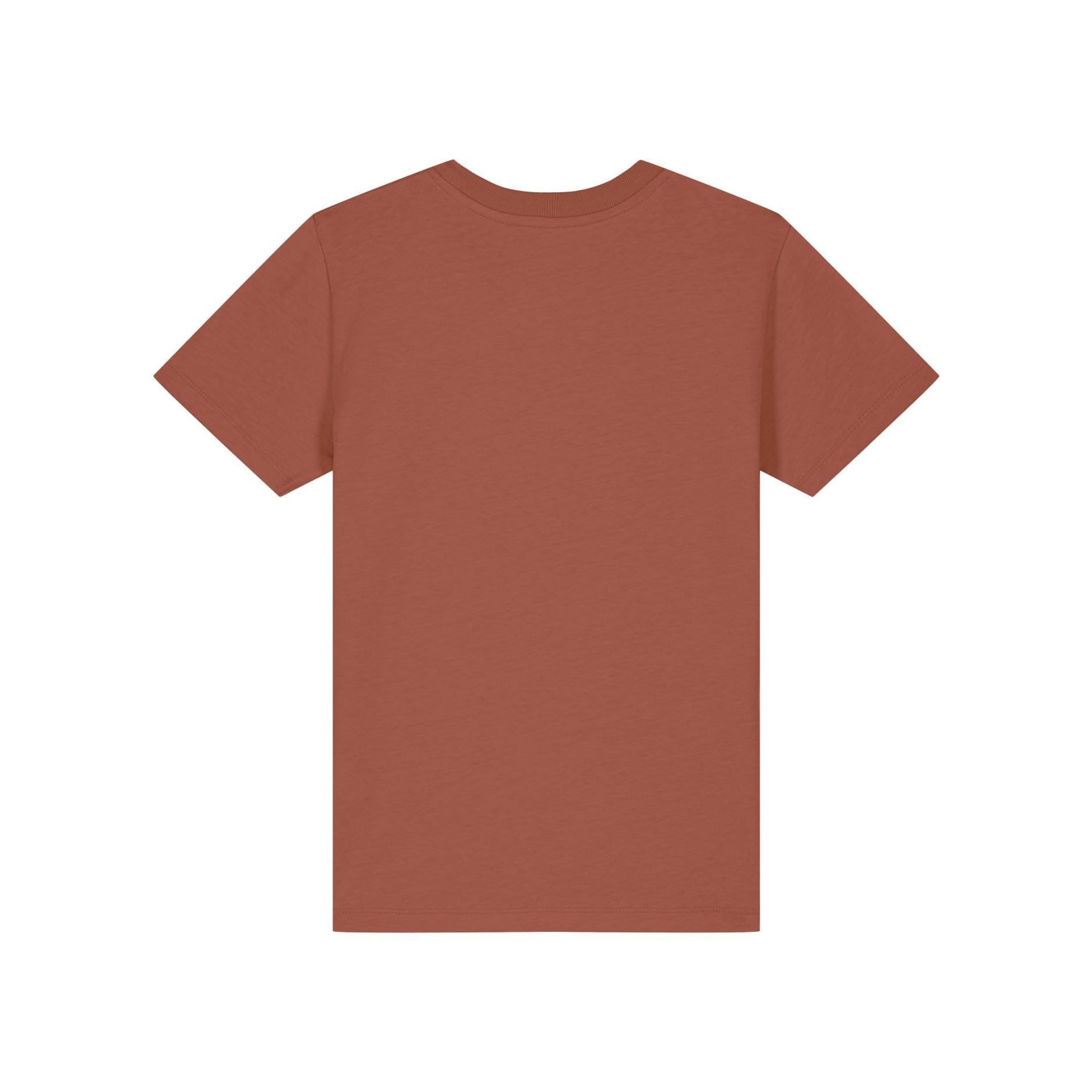 Tricou pentru copii Mini Creator 2.0 Heritage Brown 9 - 11 ani