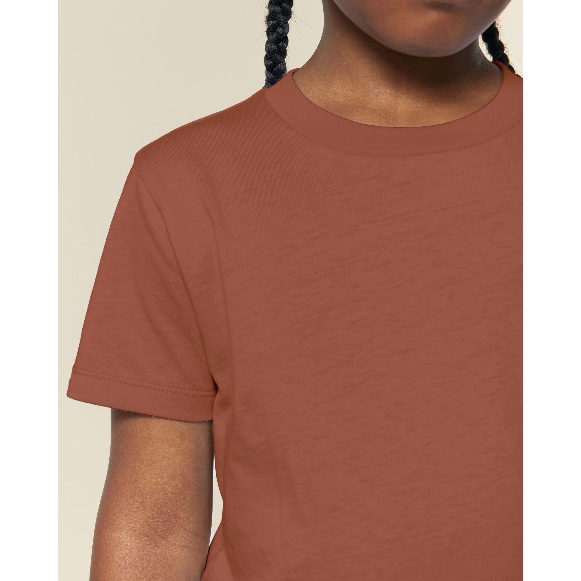 Tricou pentru copii Mini Creator 2.0 Heritage Brown 9 - 11 ani