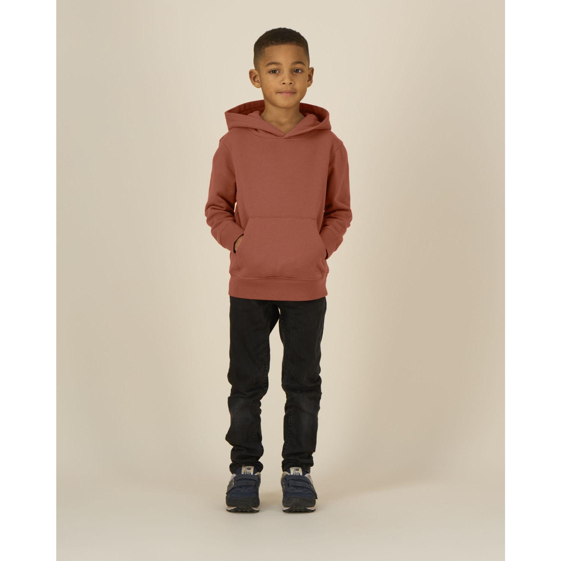 Hanorac cu glugă pentru copii Mini Cruiser 2.0 Heritage Brown 12 - 14 ani