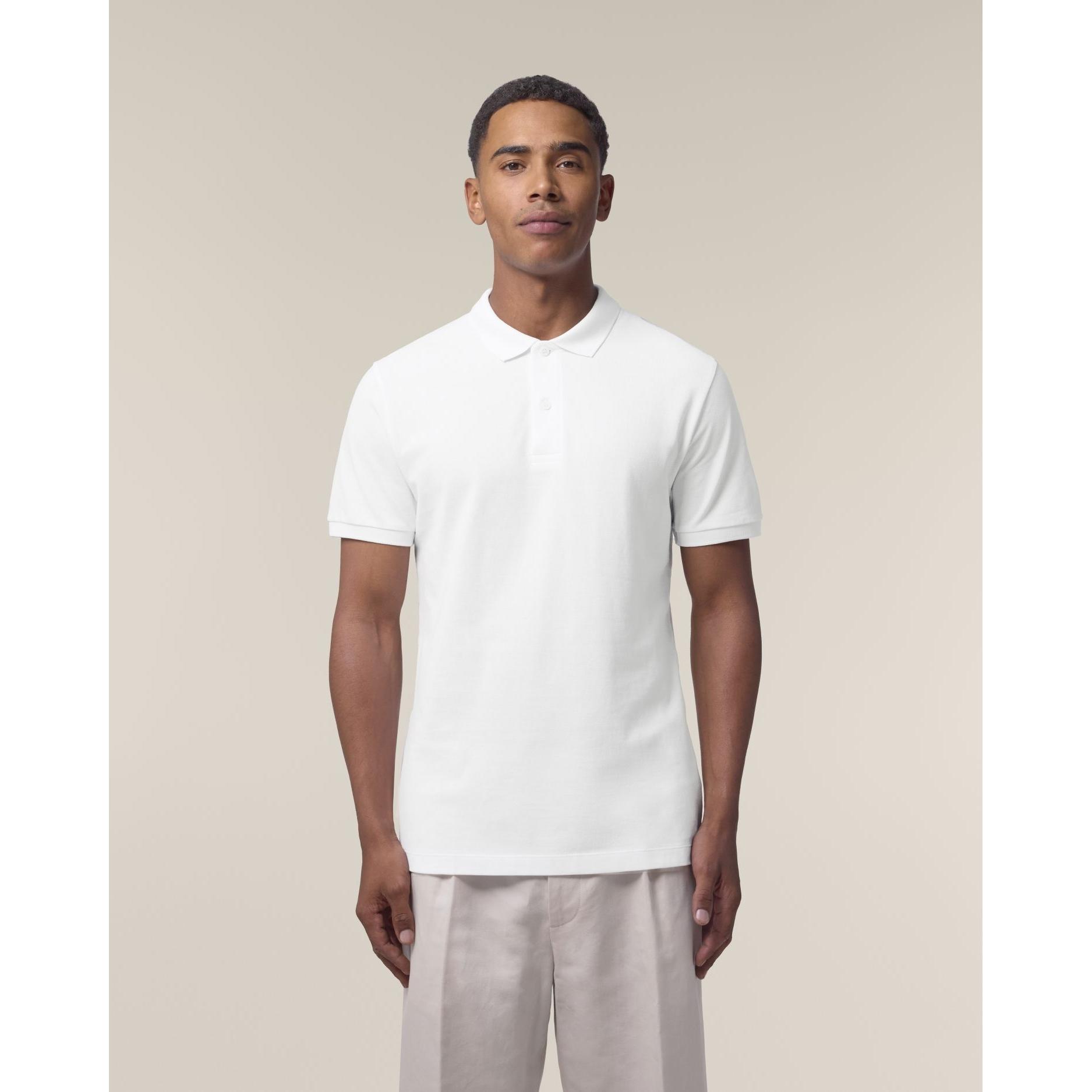 Tricou polo pentru bărbați Stanley Coaster White 3XL