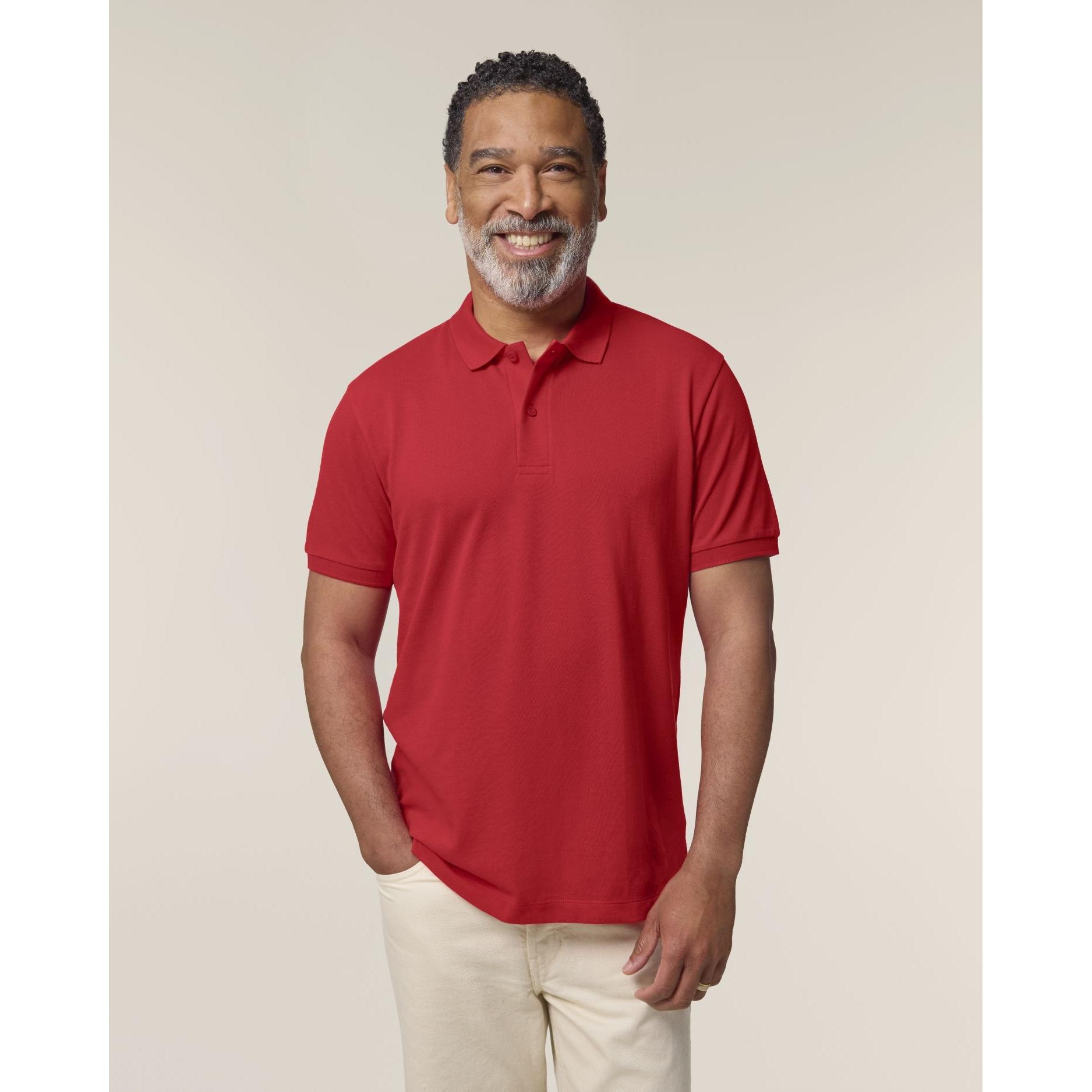 Tricou polo pentru bărbați Stanley Coaster Red XXL