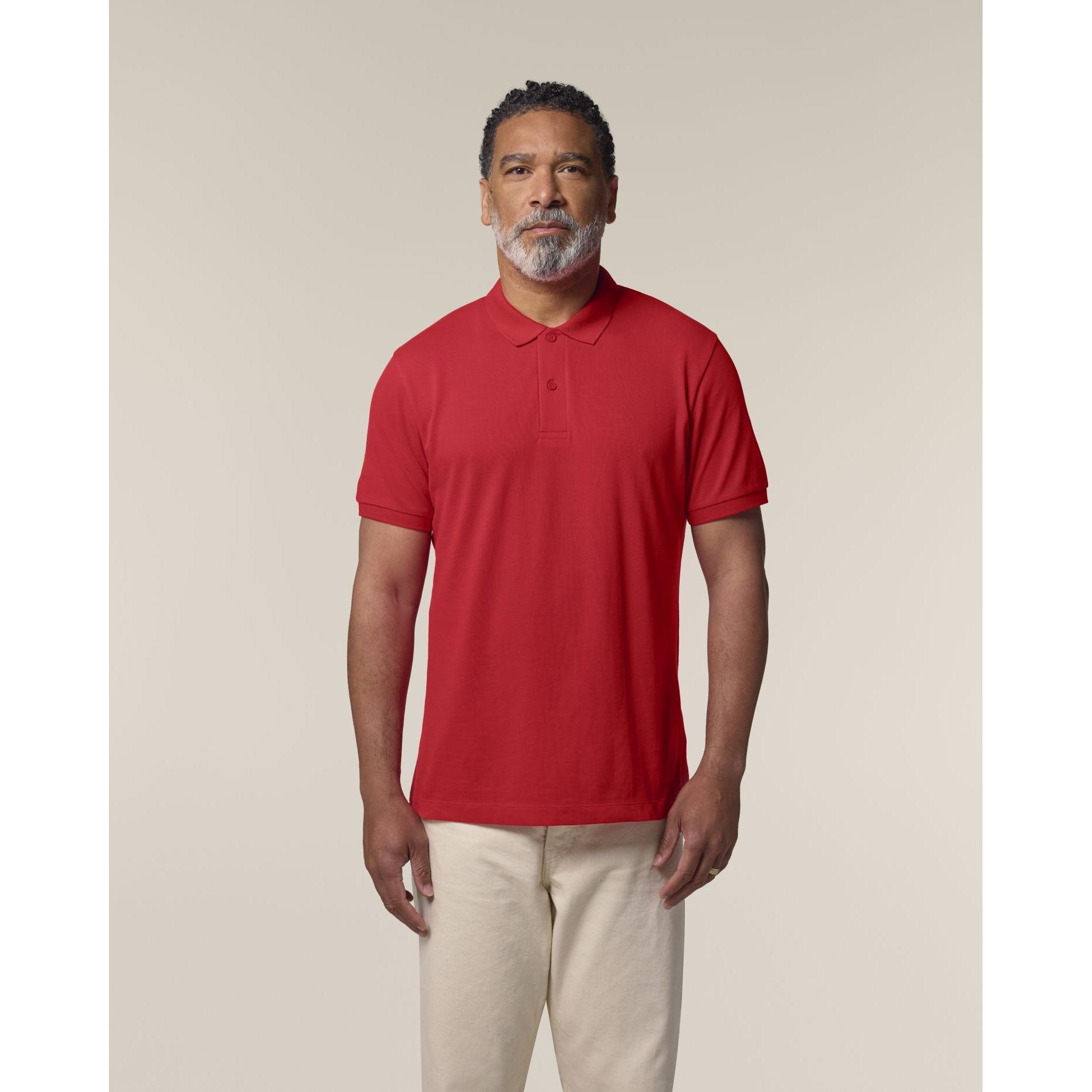 Tricou polo pentru bărbați Stanley Coaster Red XXL