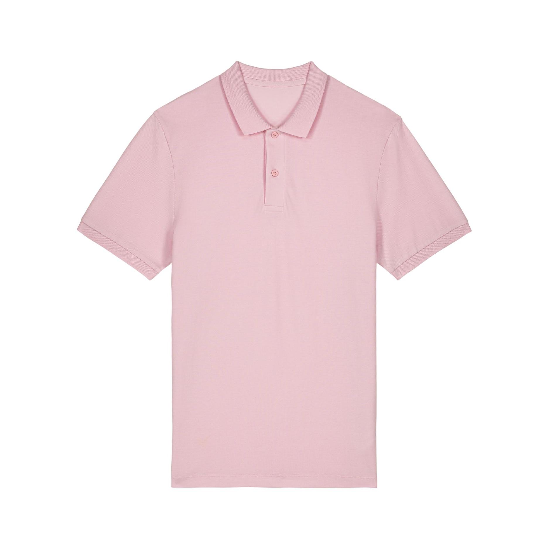 Tricou polo pentru bărbați Stanley Coaster Cotton Pink