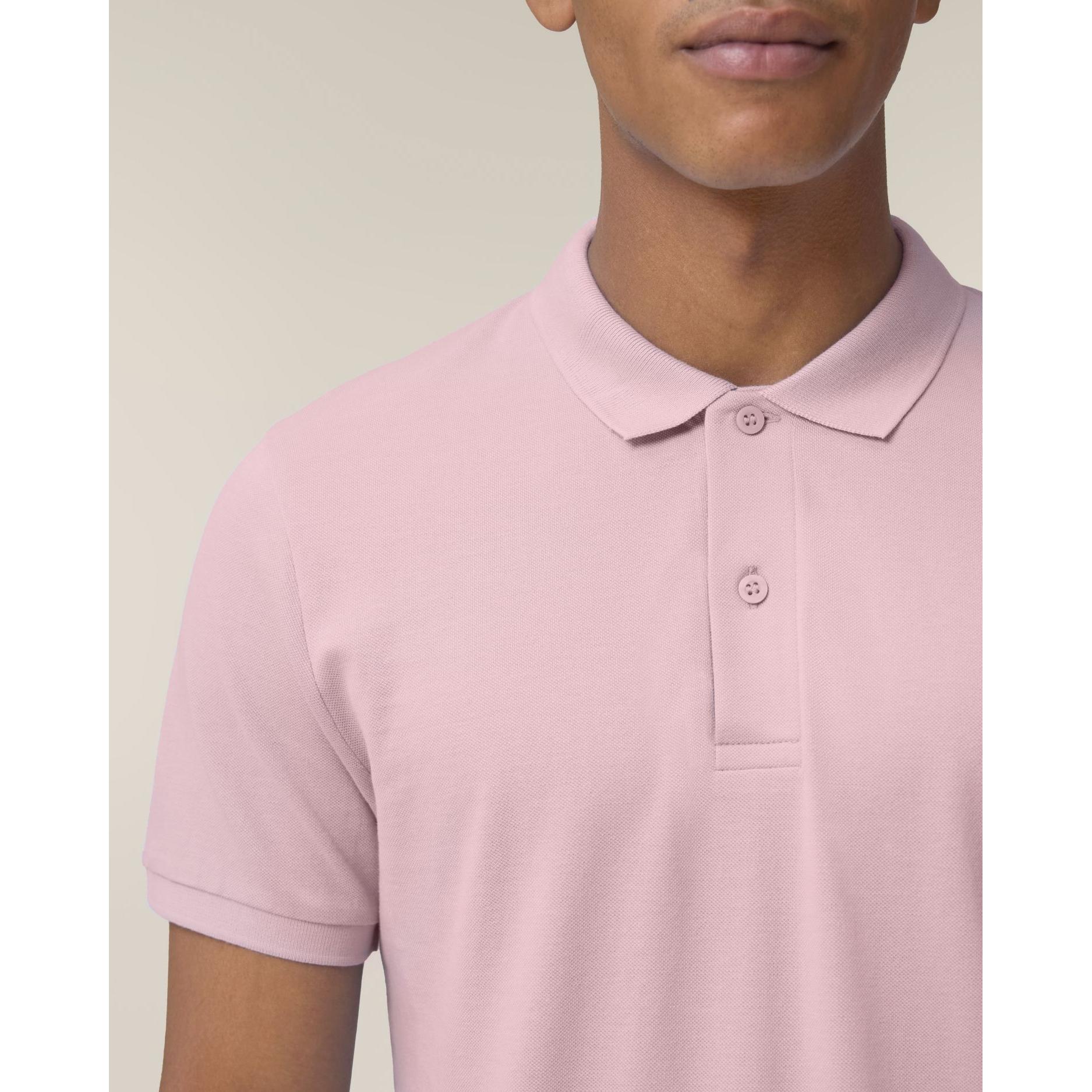 Tricou polo pentru bărbați Stanley Coaster Cotton Pink M