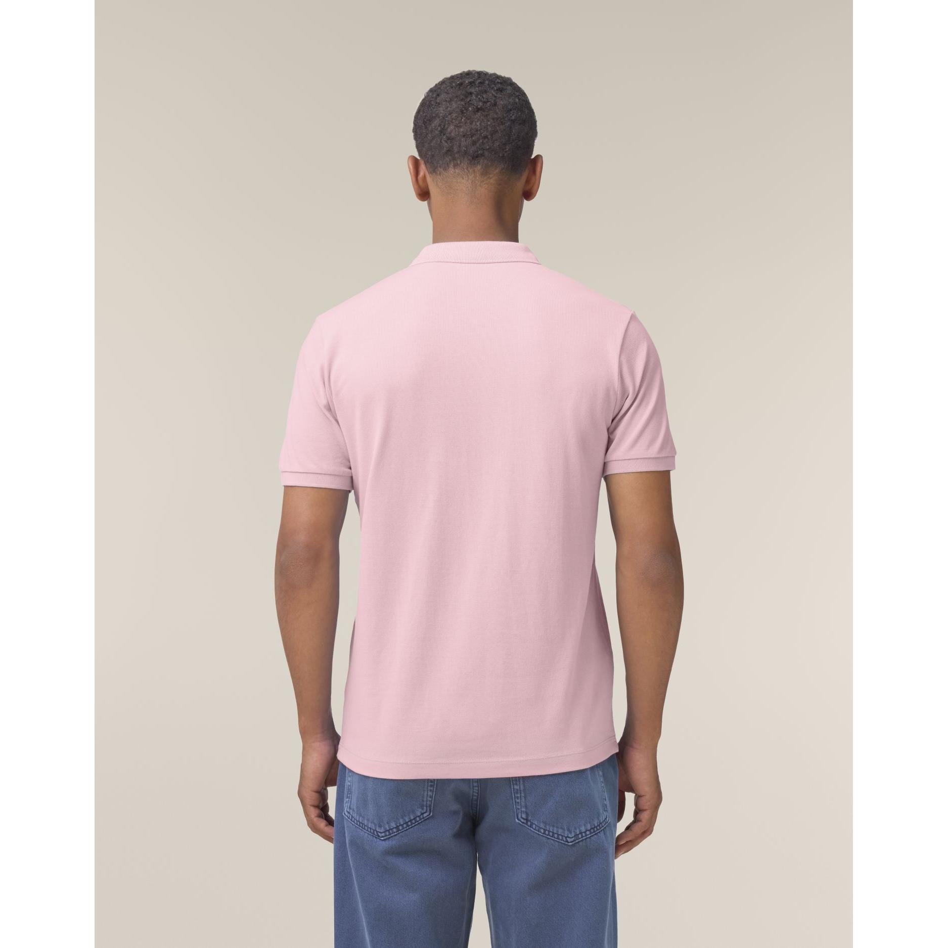 Tricou polo pentru bărbați Stanley Coaster Cotton Pink M