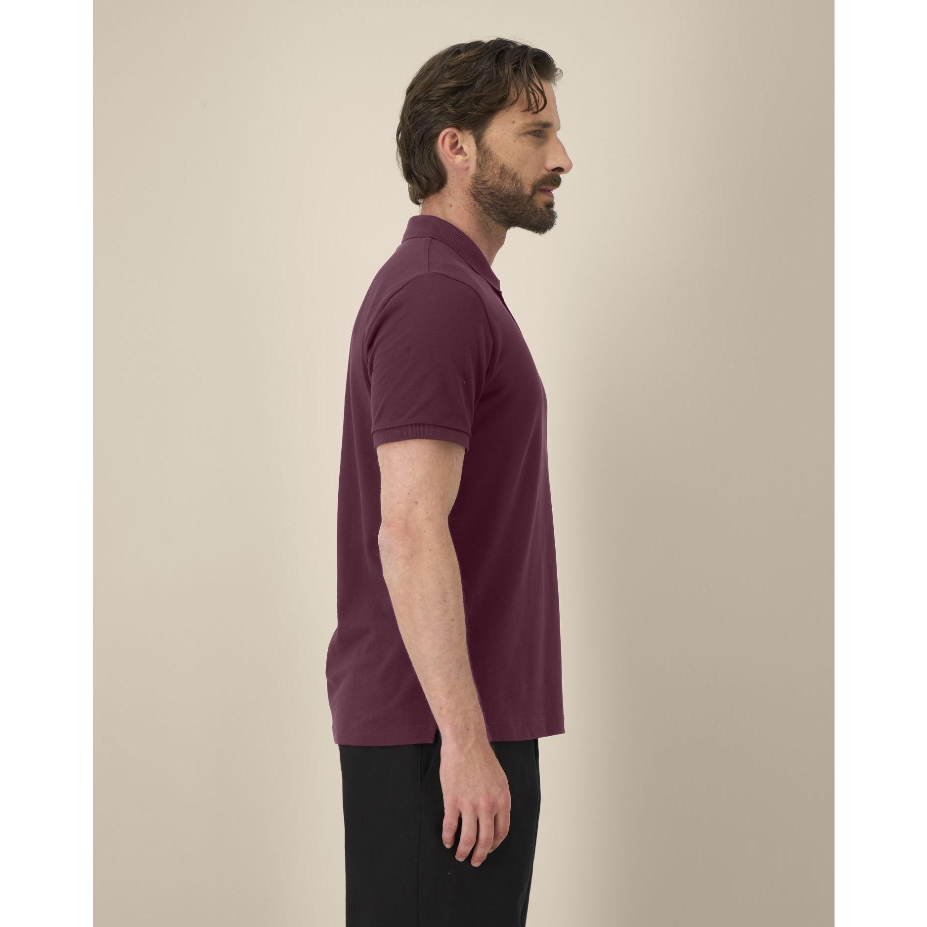 Tricou polo pentru bărbați Stanley Coaster Deep Plum L