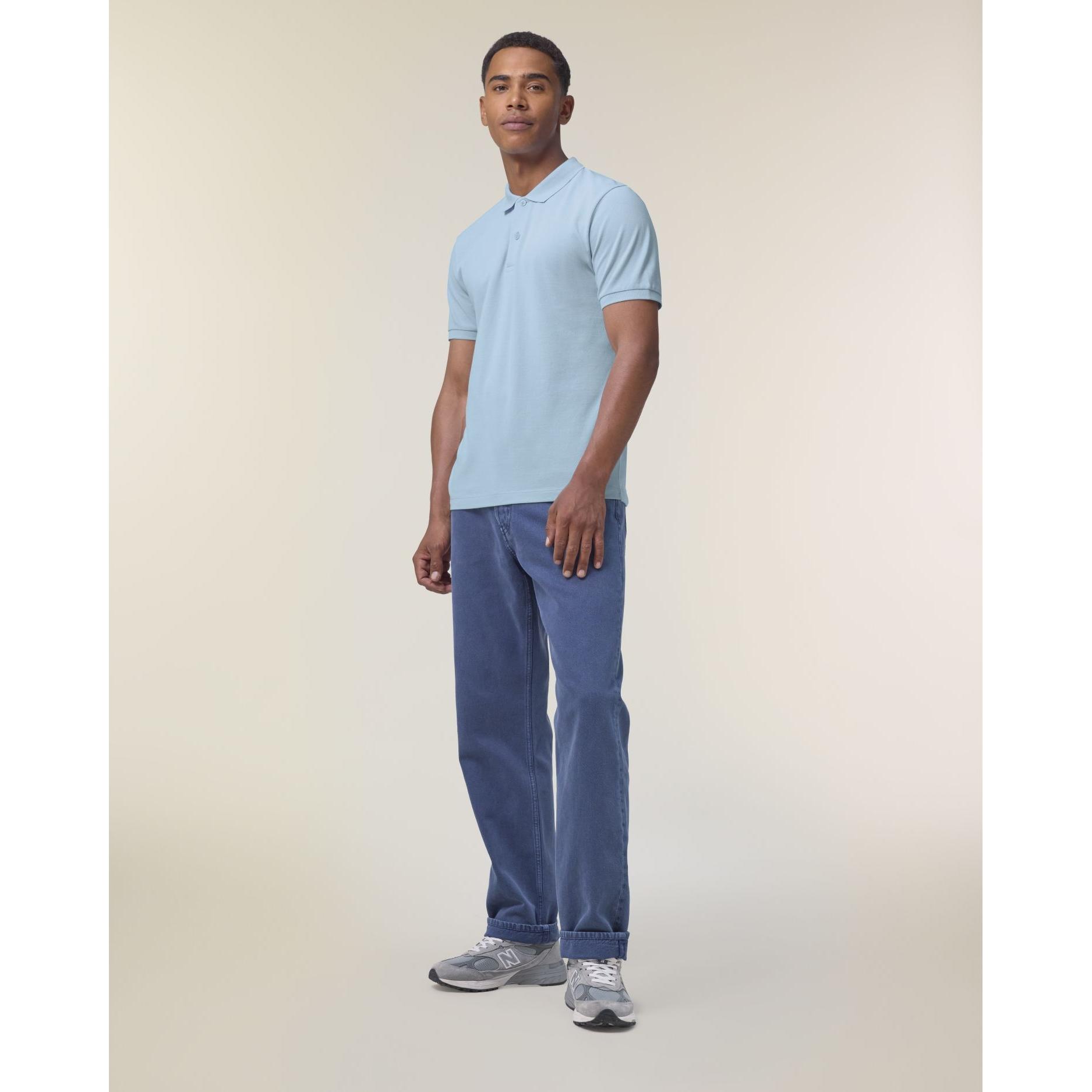 Tricou polo pentru bărbați Stanley Coaster Sky blue 3XL