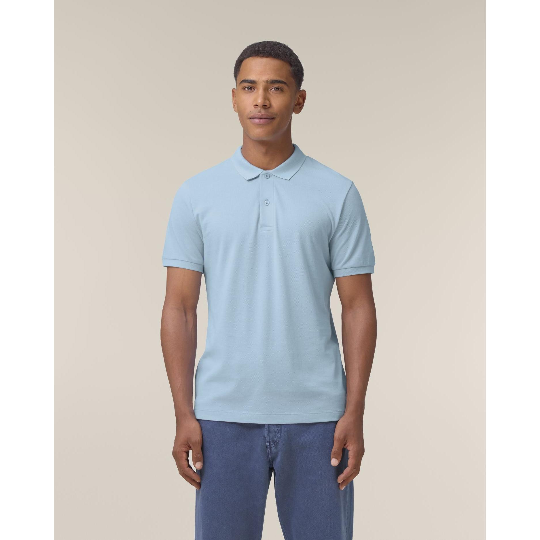 Tricou polo pentru bărbați Stanley Coaster Sky blue 3XL
