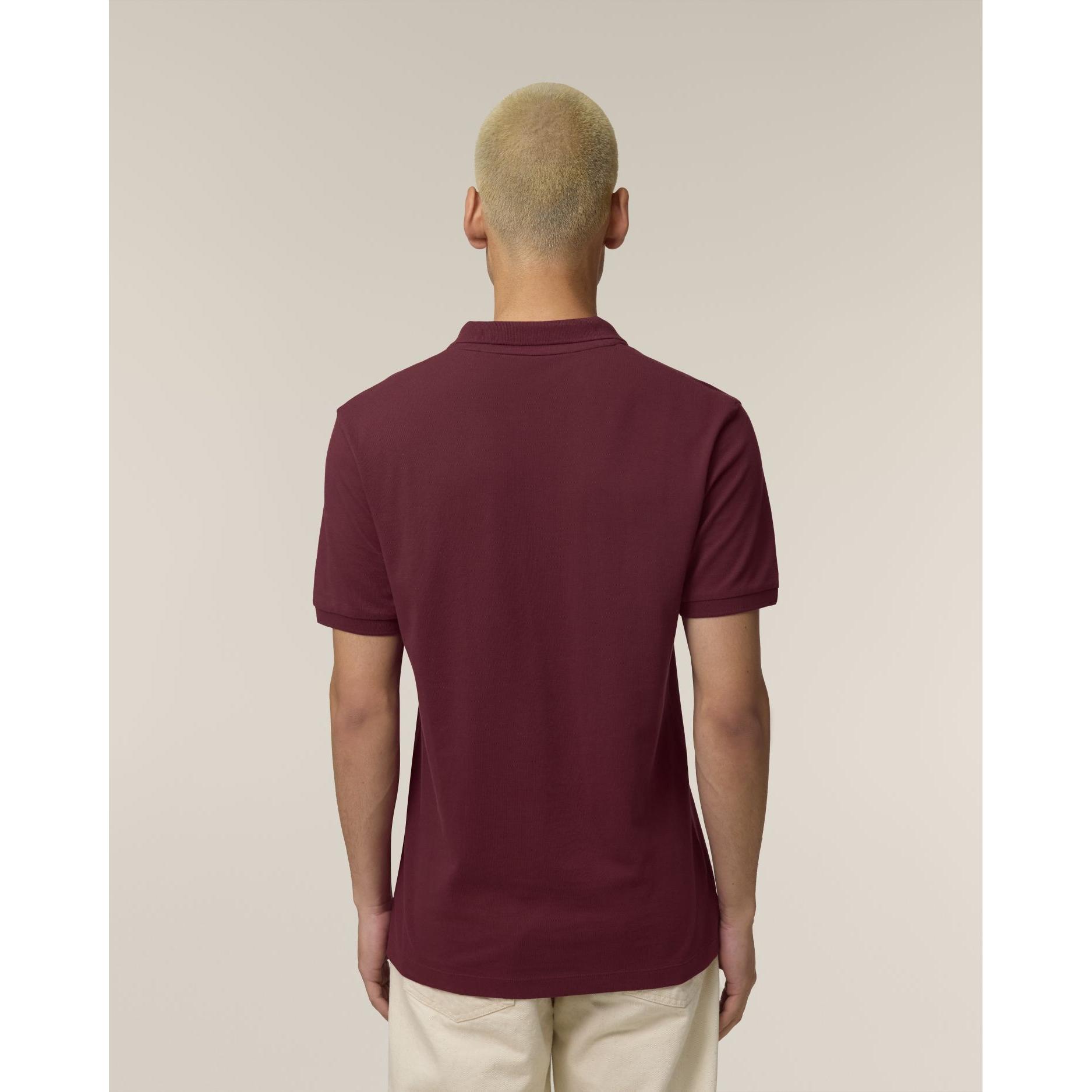 Tricou polo pentru bărbați Stanley Coaster Burgundy 3XL